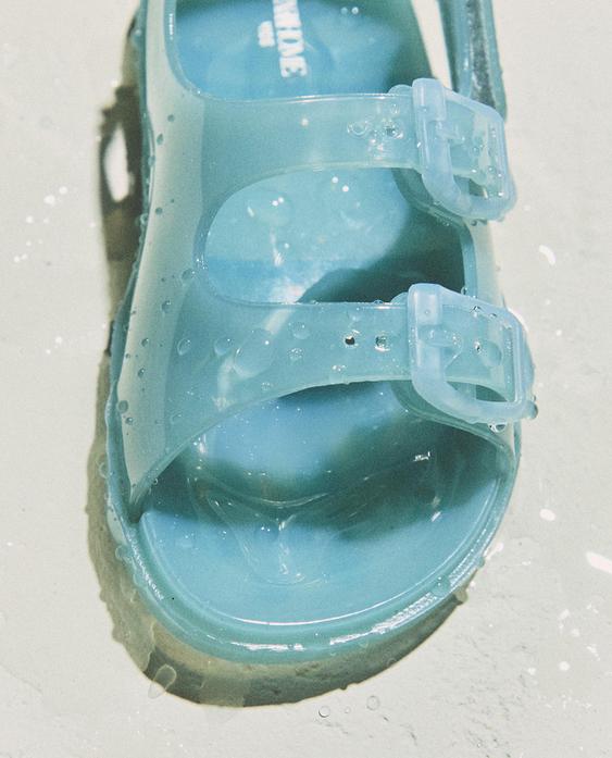 KIDS DOUBLE BUCKLE SANDALS