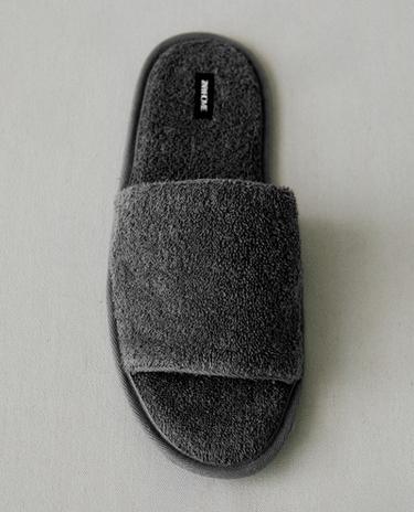 OPEN TERRY BATHROOM SLIPPERS
