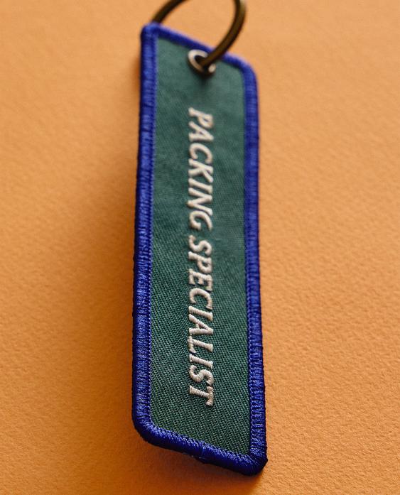 CANVAS TRAVEL KEY RING CANVAS TRAVEL KEY RING