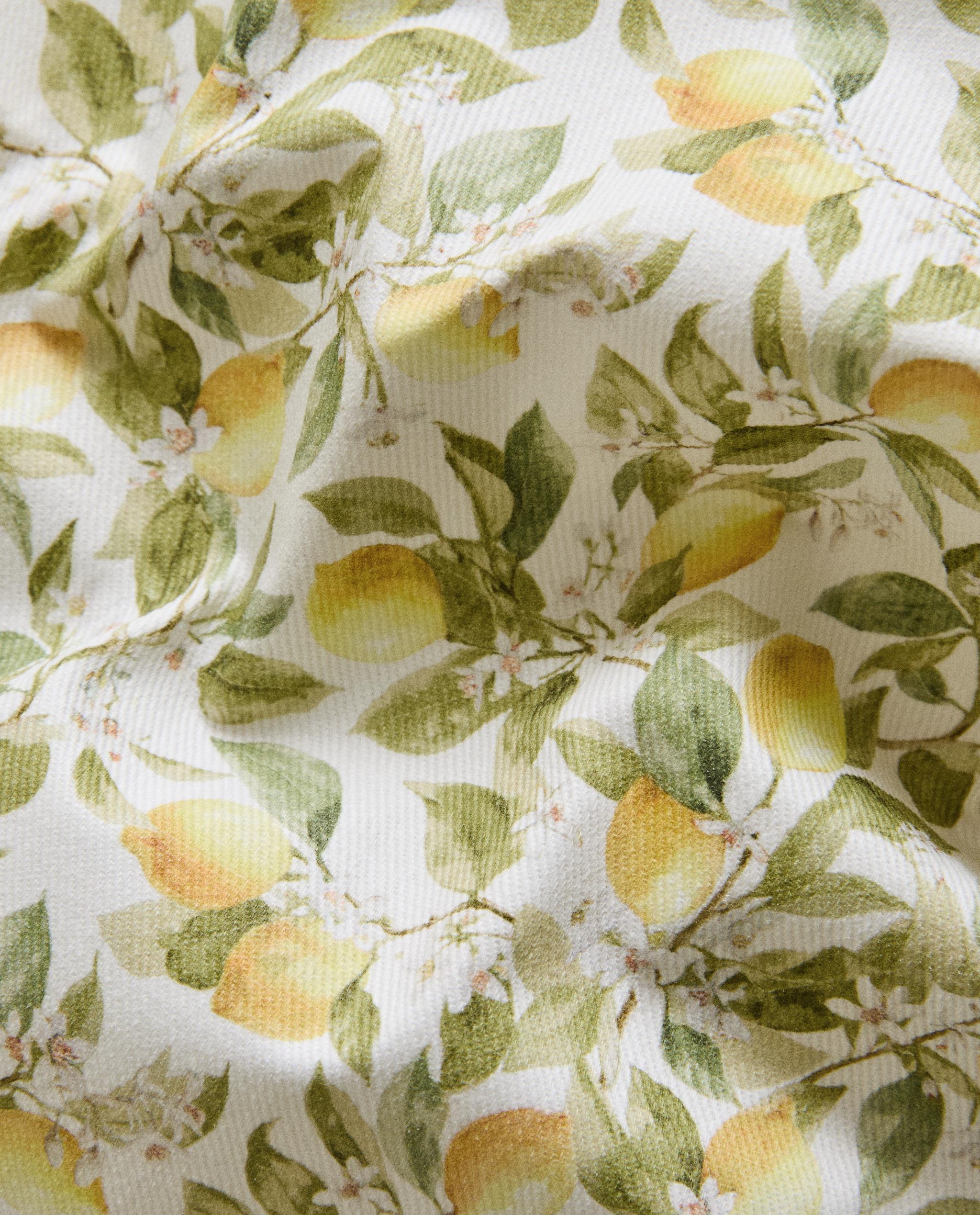 RESIN-COATED COTTON TABLECLOTH WITH LEMON PRINT product thumbnail 7
