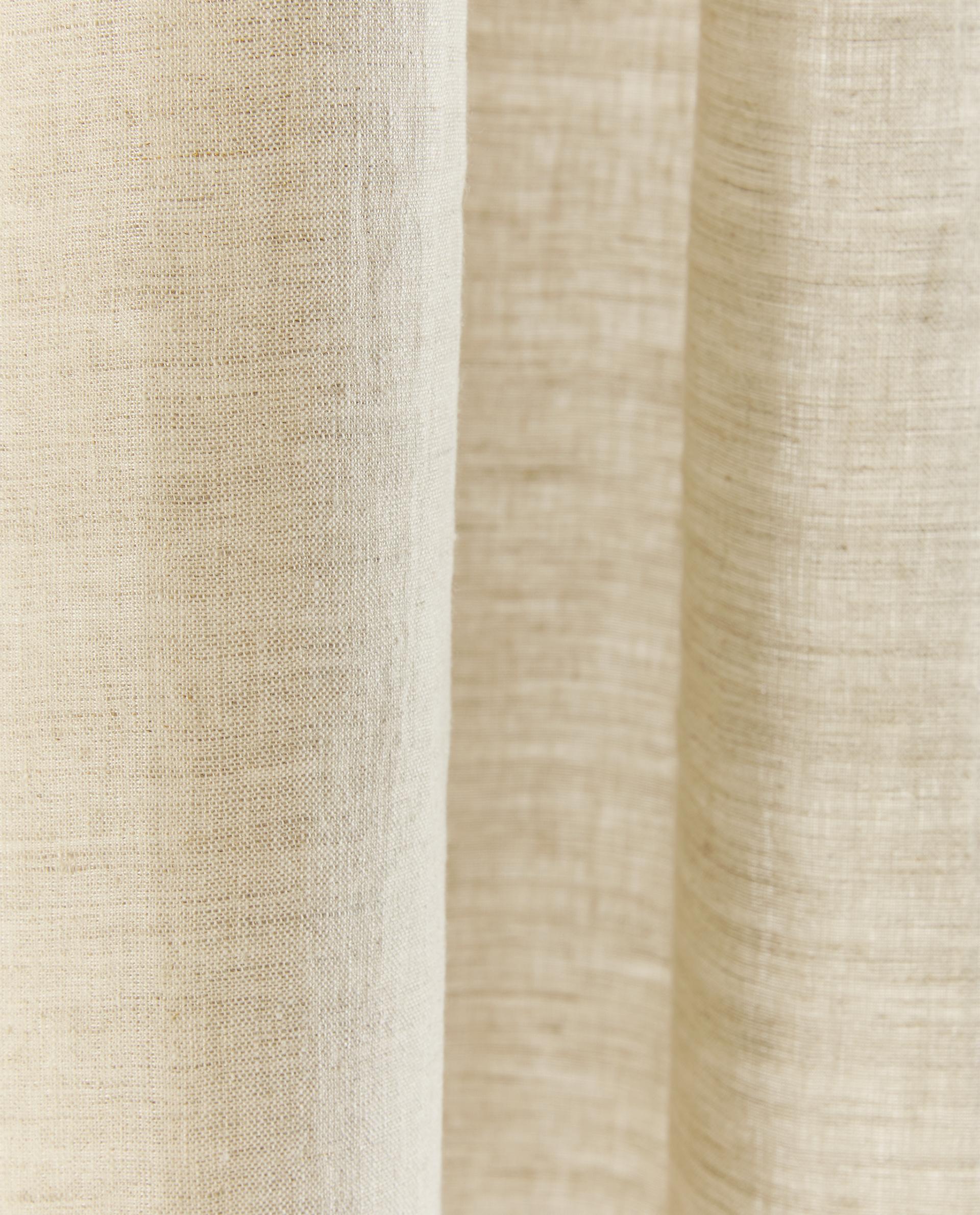 WASHED LINEN CURTAIN WITH MEDIUM OPACITY product thumbnail 5