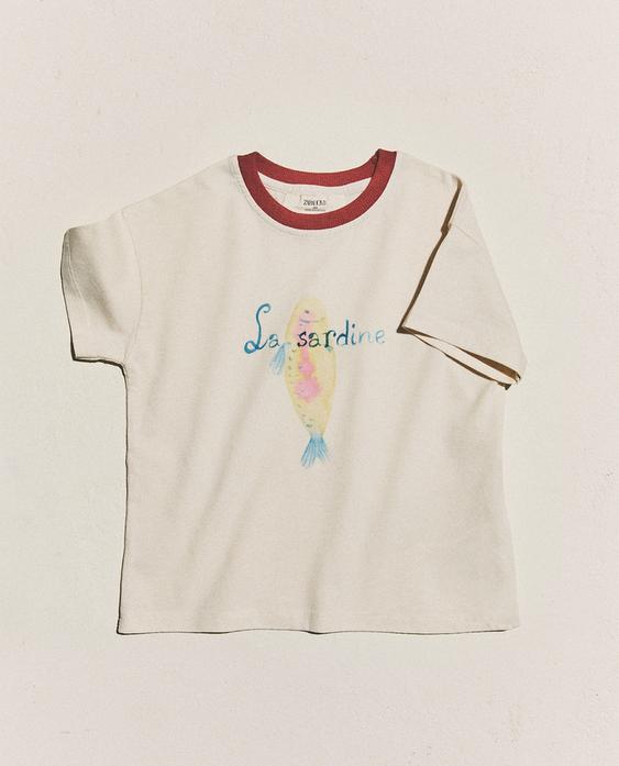 「LA SARDINE」兒童 T 恤