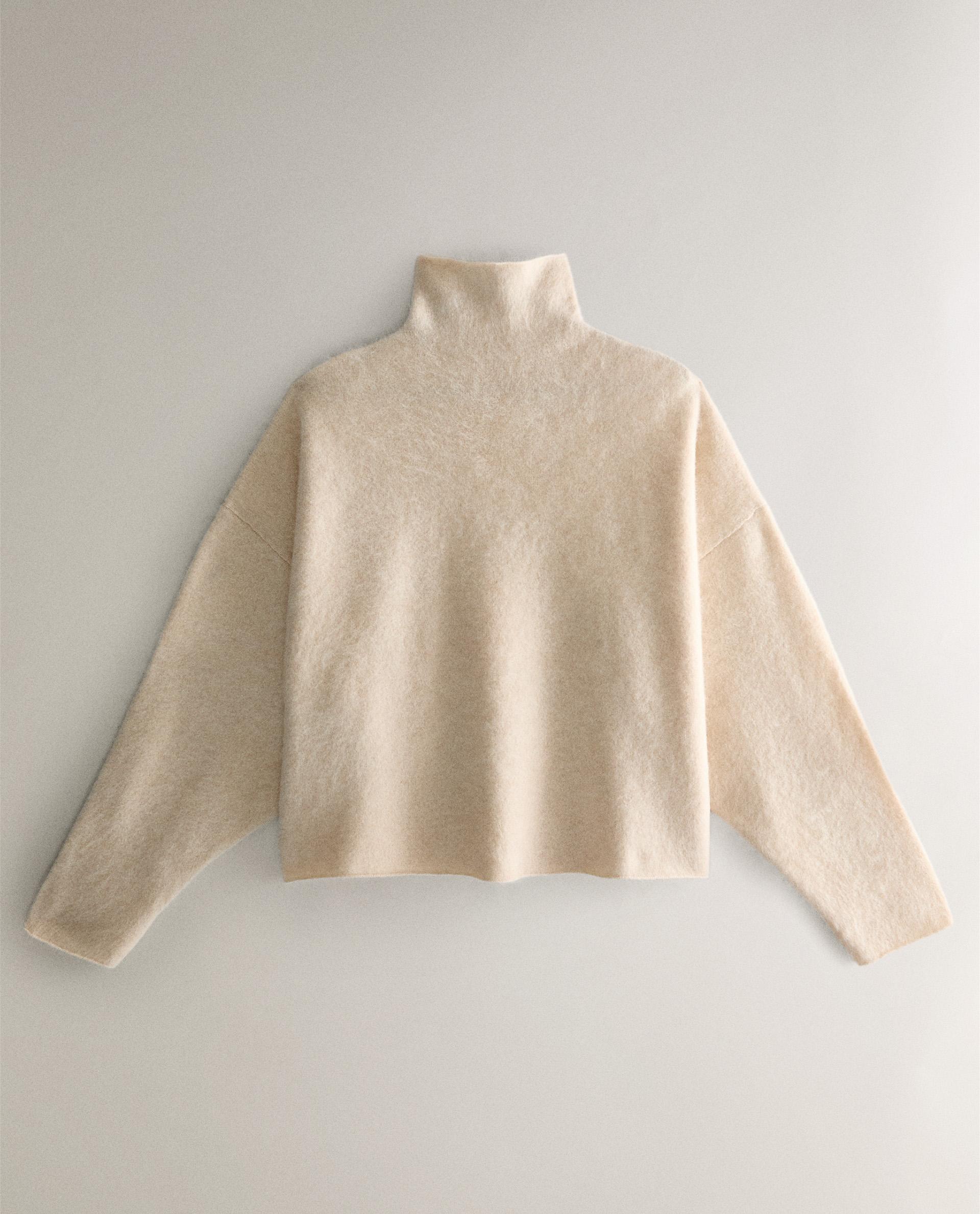 CASHMERE SWEATER WITH COLLAR | Zara Home United States of CASHMERE SWEATER WITH COLLAR | Zara Home United States of