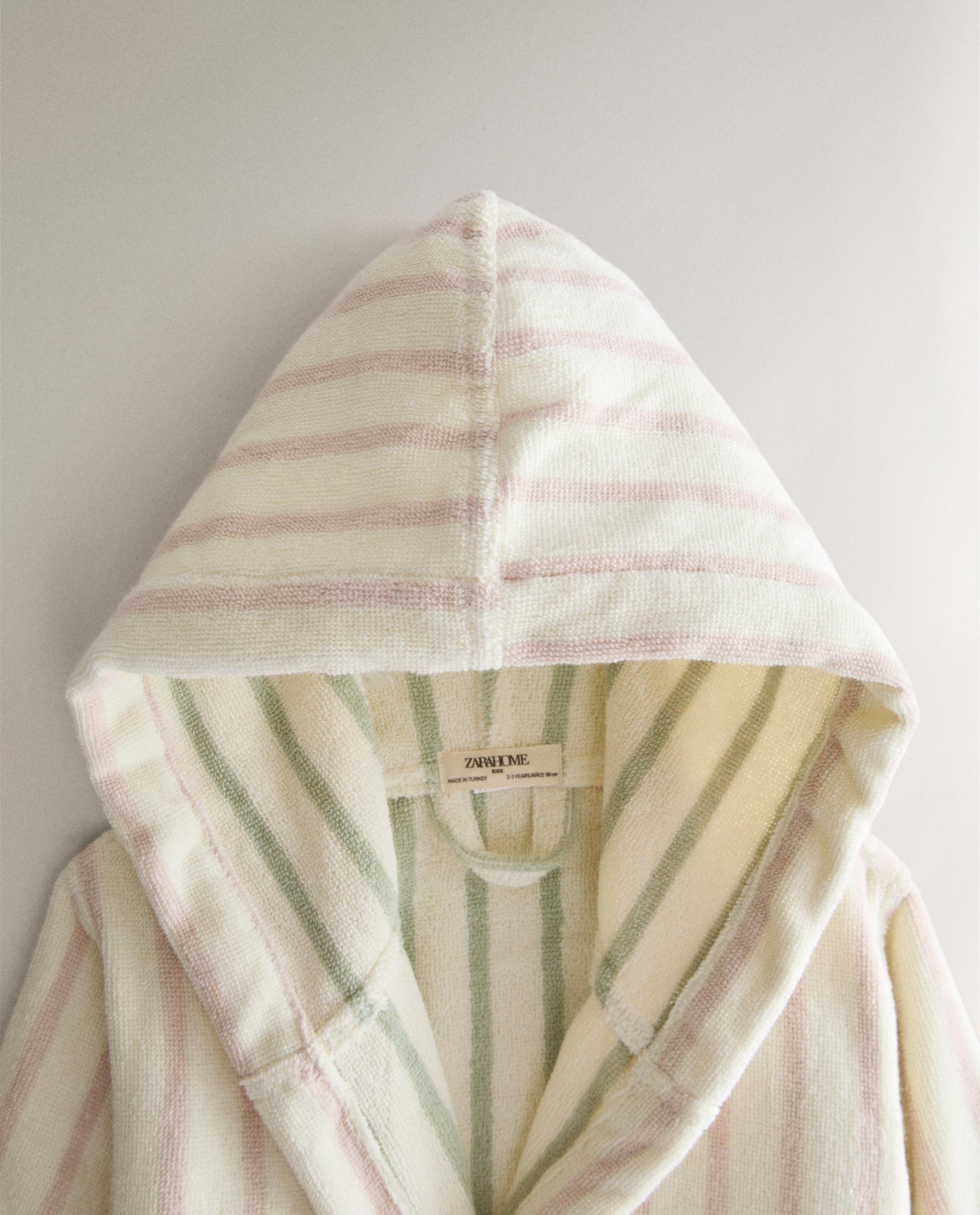 KIDS' STRIPED BATHROBE product thumbnail 17