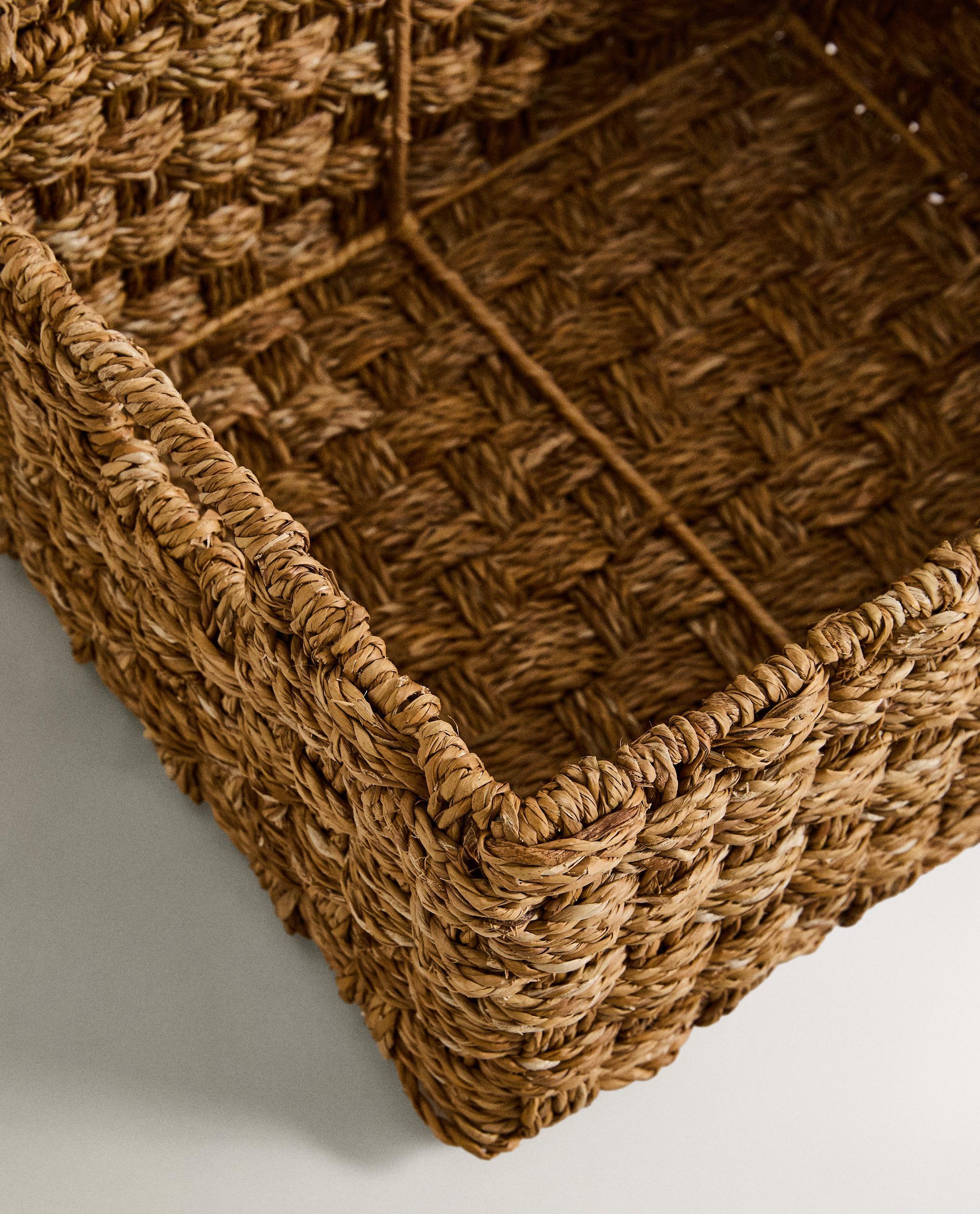 長方形シーグラス リッド バスケット | Zara Home 日本/Japan