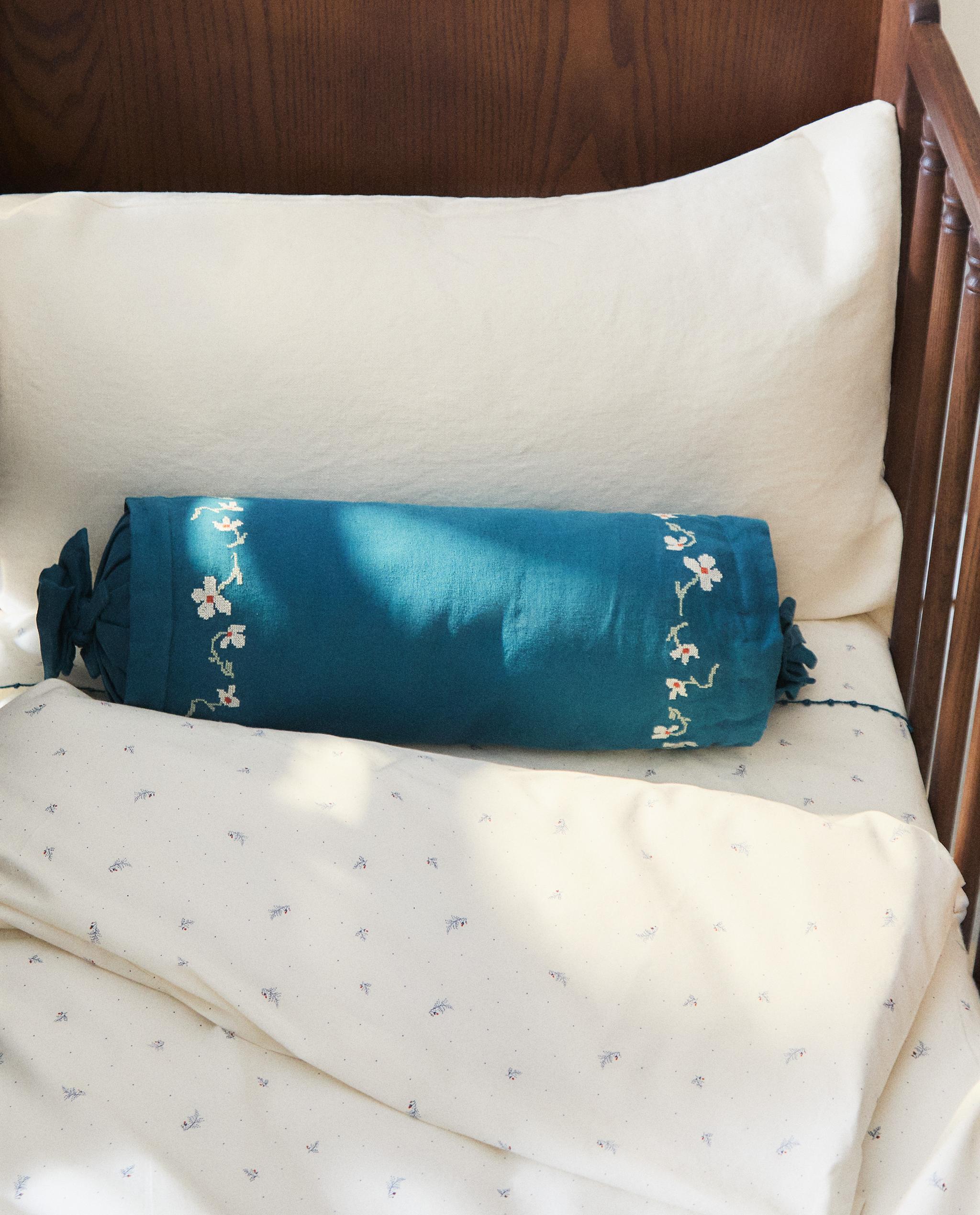 CHILDREN'S LEAF AND POLKA DOT COTTON DUVET COVER product thumbnail 12