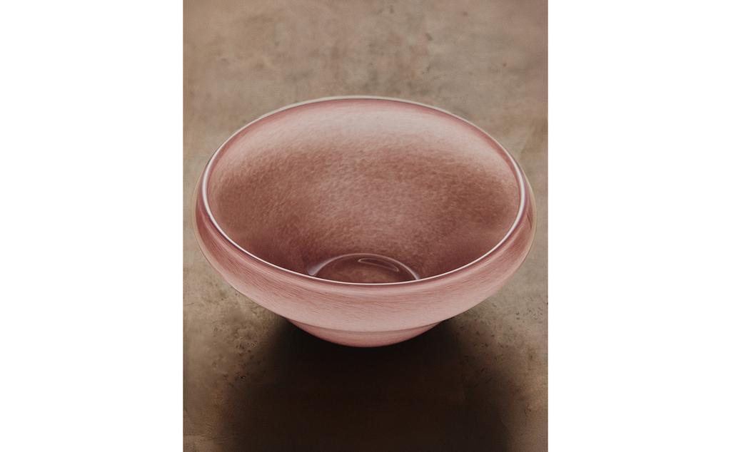 TIGELA DECORATIVA DE VIDRO