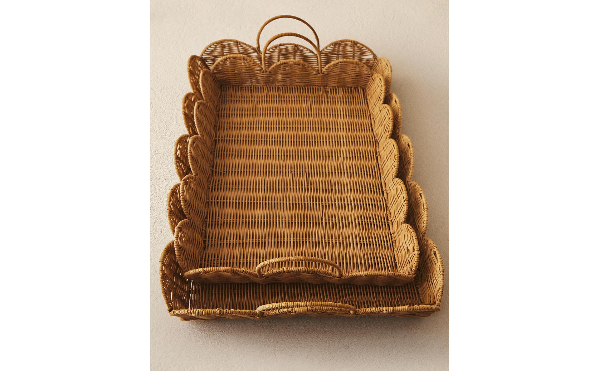 BANDEJA RATÁN ONDAS BANDEJA RATÁN ONDAS