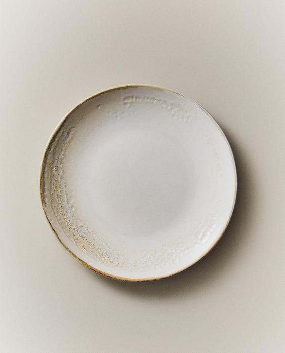 STONEWARE DESSERT PLATE