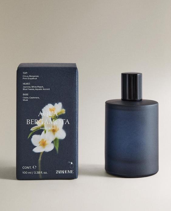 (100 ML) AQUA BERGAMOT FABRIC FRESHENER SPRAY (100 ML) AQUA BERGAMOT FABRIC FRESHENER SPRAY