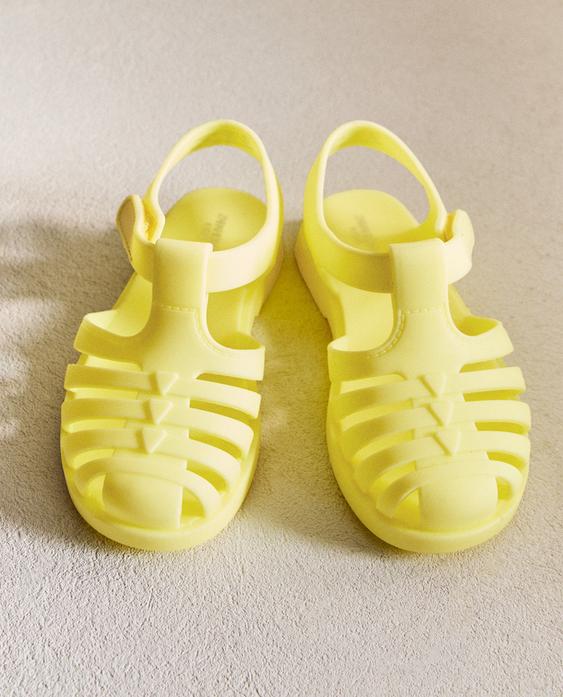 RIEMCHENSANDALEN GUMMIERT KLETTVERSCHLUSS RIEMCHENSANDALEN GUMMIERT KLETTVERSCHLUSS