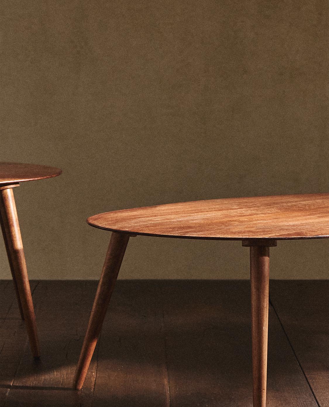 BEVELED WOODEN TABLE | Zara Home United States of America 