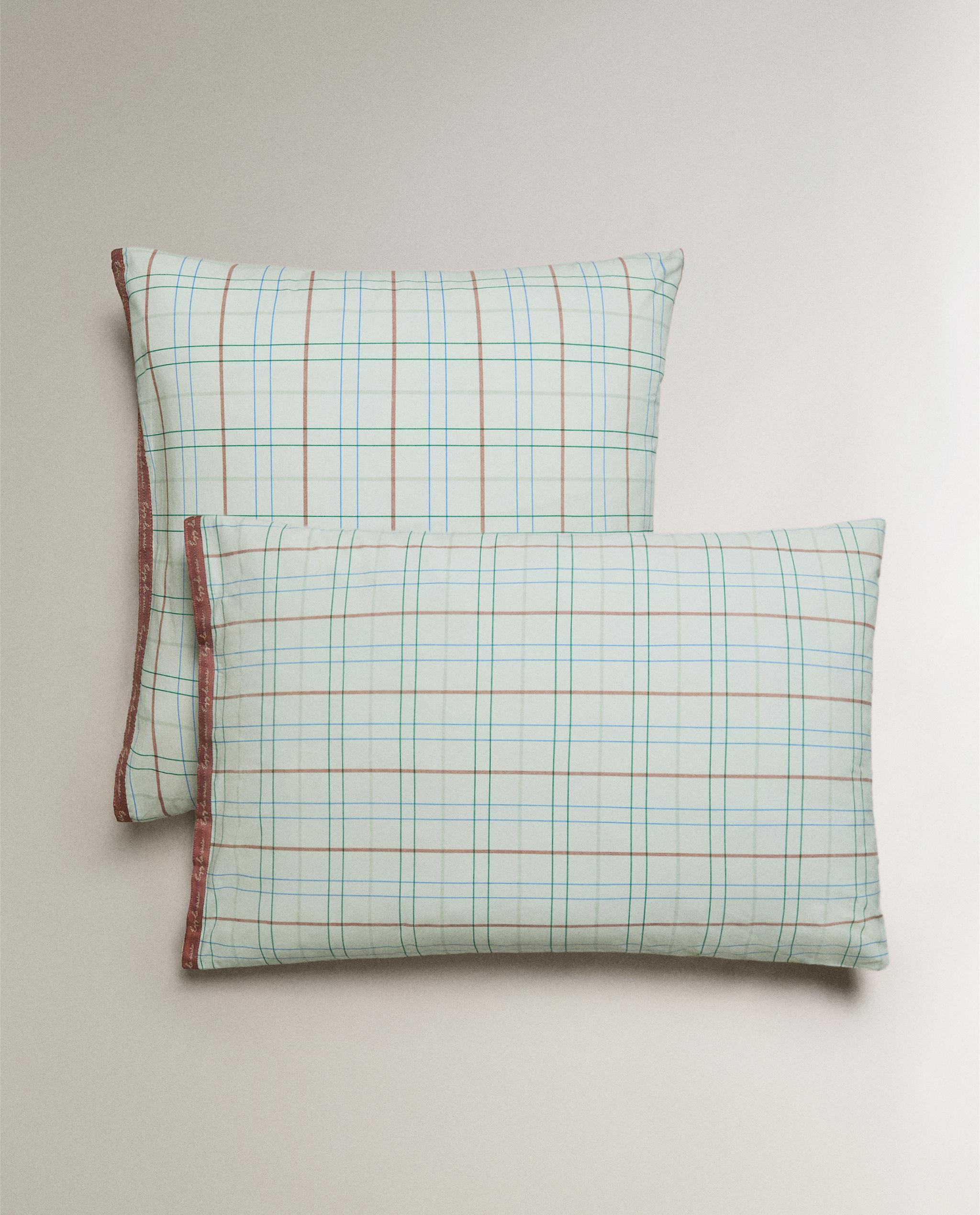 CHILDREN'S GREEN CHECK PILLOWCASE product thumbnail 5