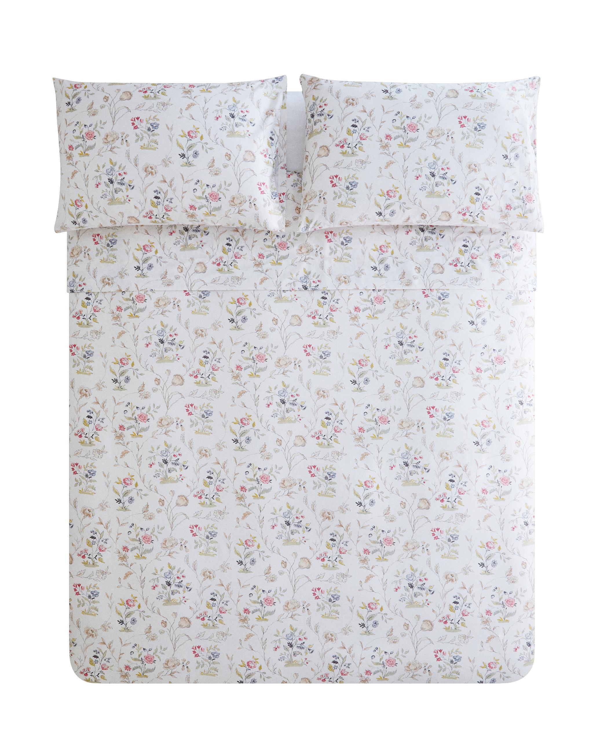 FLORAL SATEEN DUVET COVER product thumbnail 3