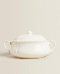 EARTHENWARE TUREEN WITH RAISED-DESIGN EDGE product thumbnail 15