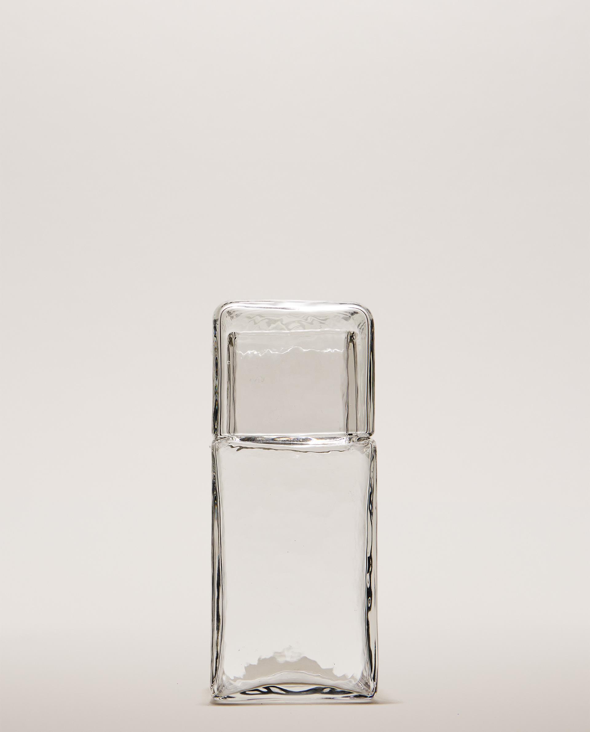 NACHTSET FLASCHE UND GLAS (2ER-SET)