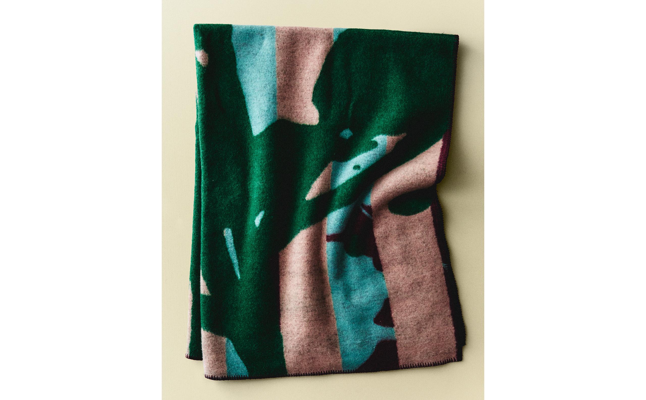 ウール ストライプ ブランチ ブランケット X COLLAGERIE | Zara