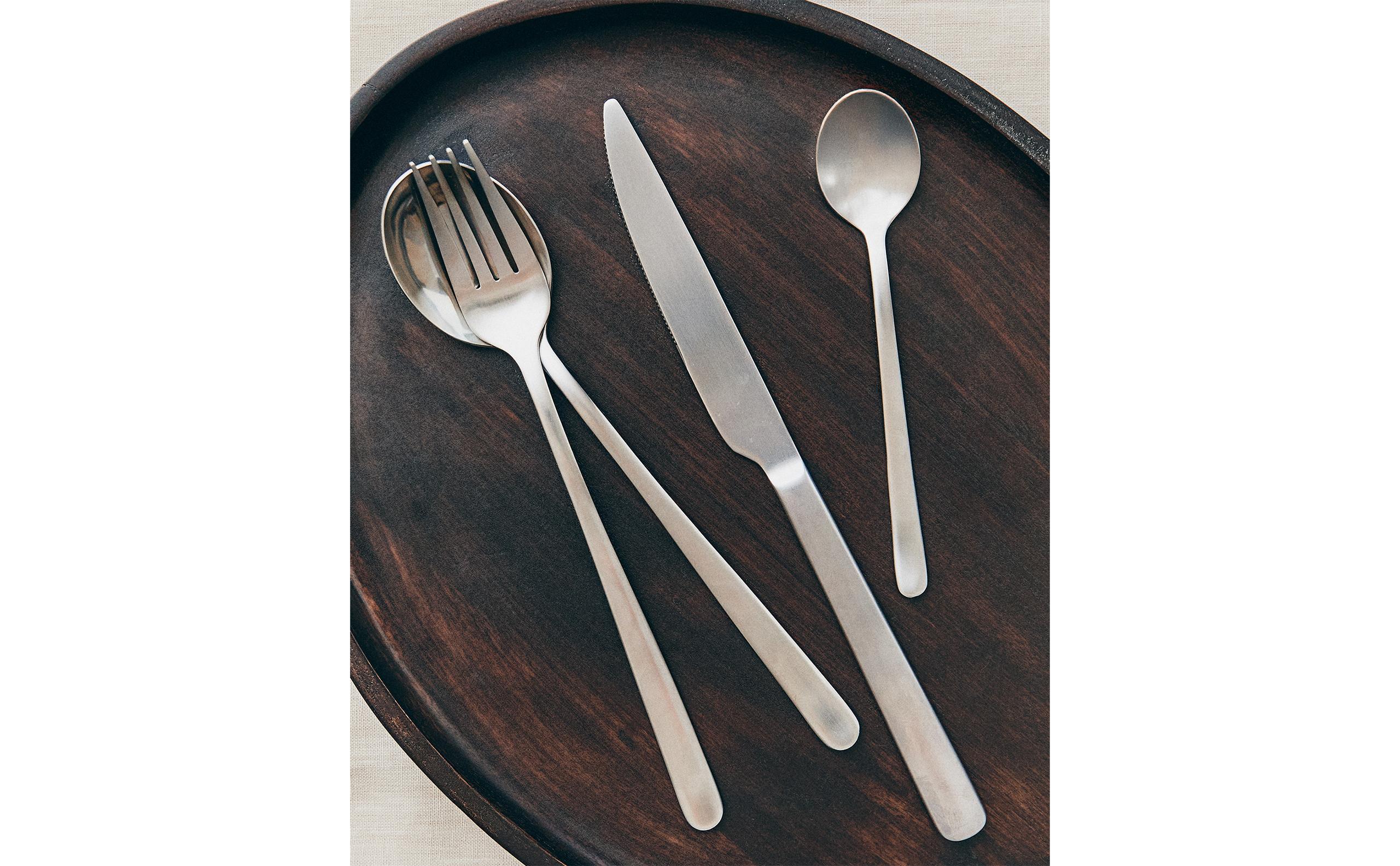 ZARA ディナーカトラリーセット カトラリー4点セット ブルーハンドル | Zara Home 日本/Japan