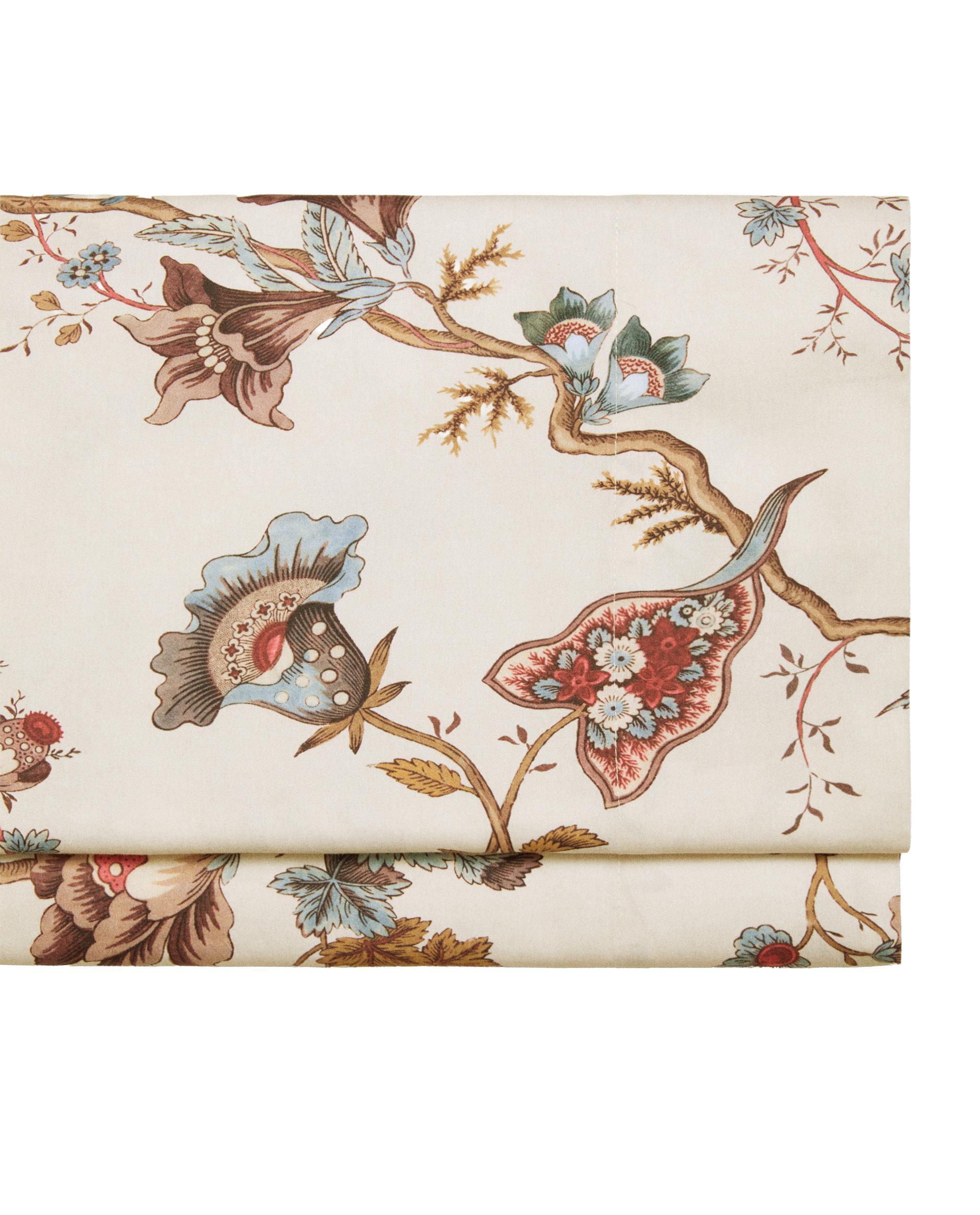SATIN FLORAL FLAT SHEET | KATHARINE POLE product thumbnail 7