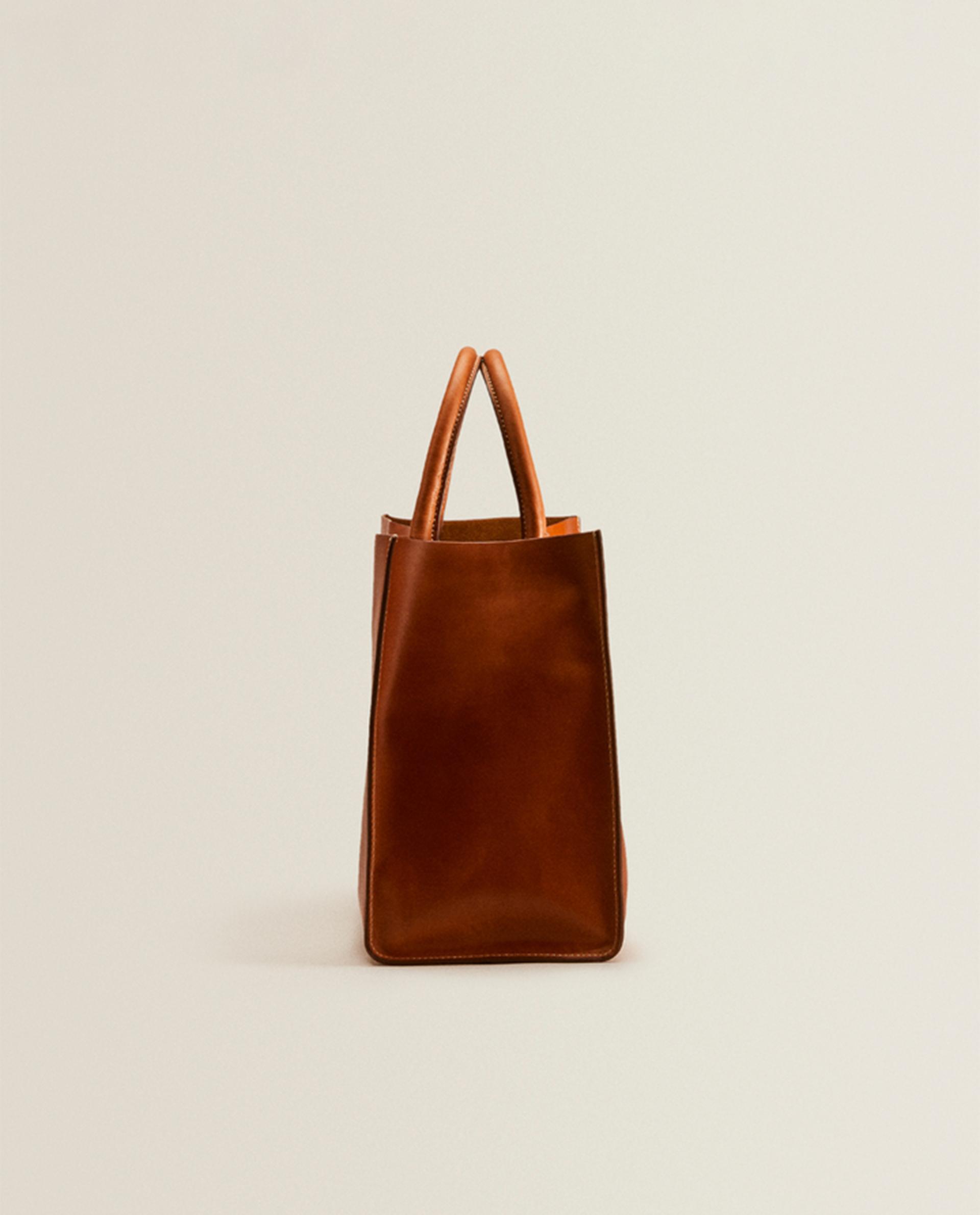 MALA TOTE BAG DE PELE