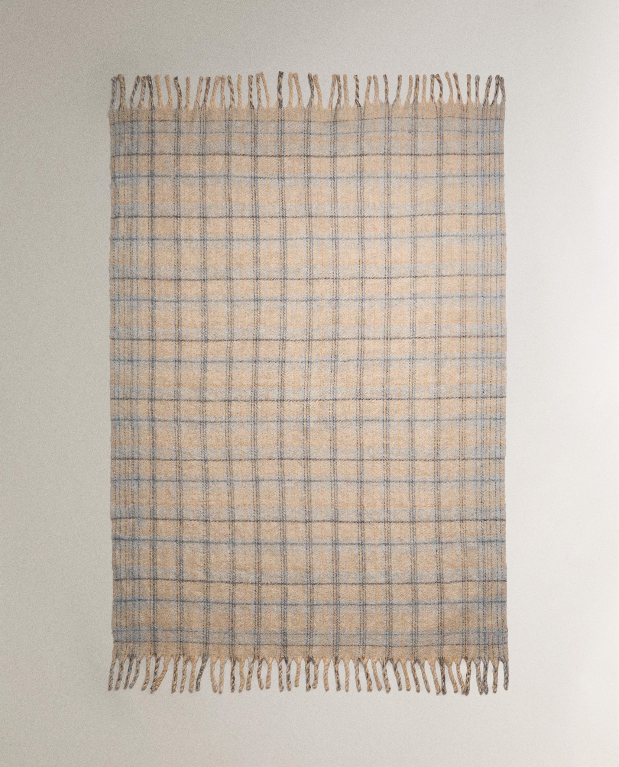 ZARA チェック柄ブランケット 140×190cm チェックブランケット | Zara Home 日本/Japan
