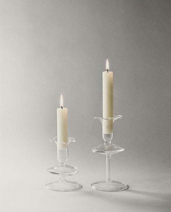 CANDELABRO IN CRISTALLO