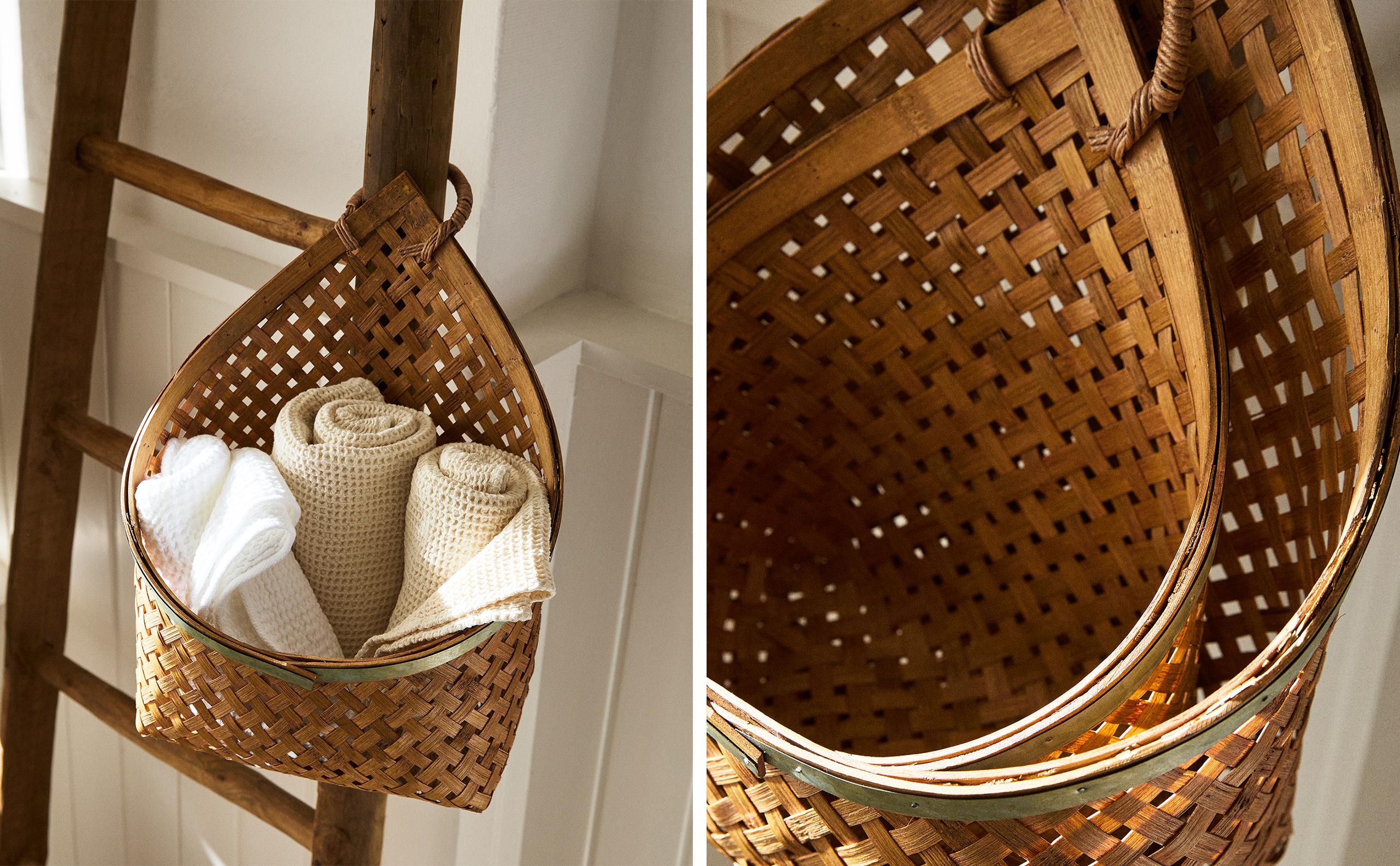 BAMBOO HANGING BASKET