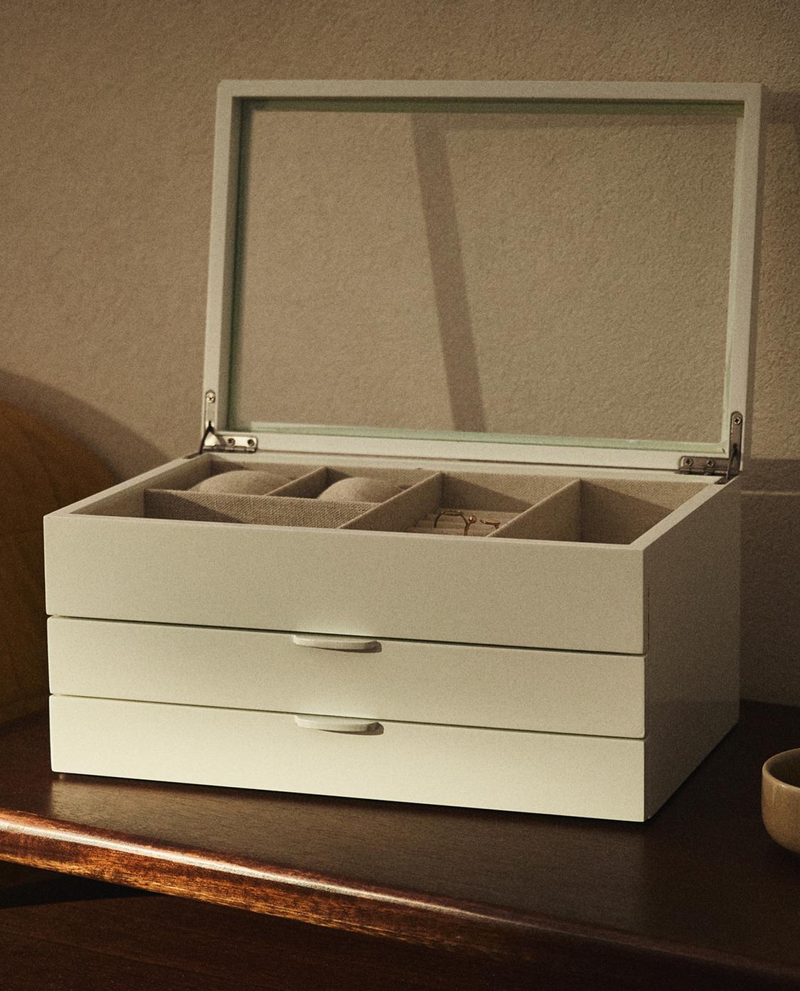 引き出し付きラッカー ジュエリー ボックス | Zara Home 日本/Japan 