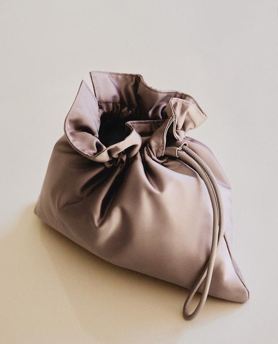 MEDIUM SATEEN BAG