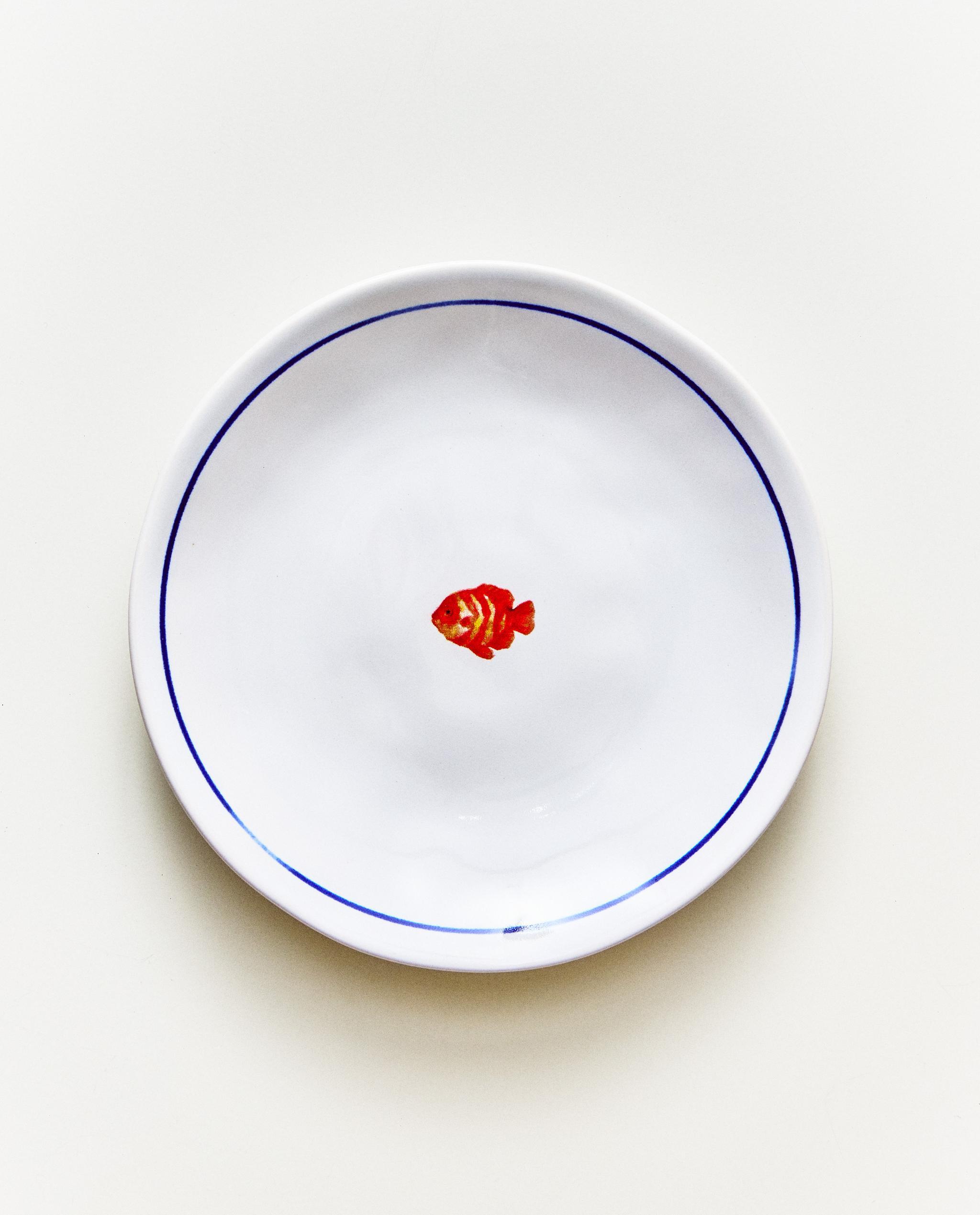 MARINE ANIMAL STONEWARE SIDE PLATE product thumbnail 11