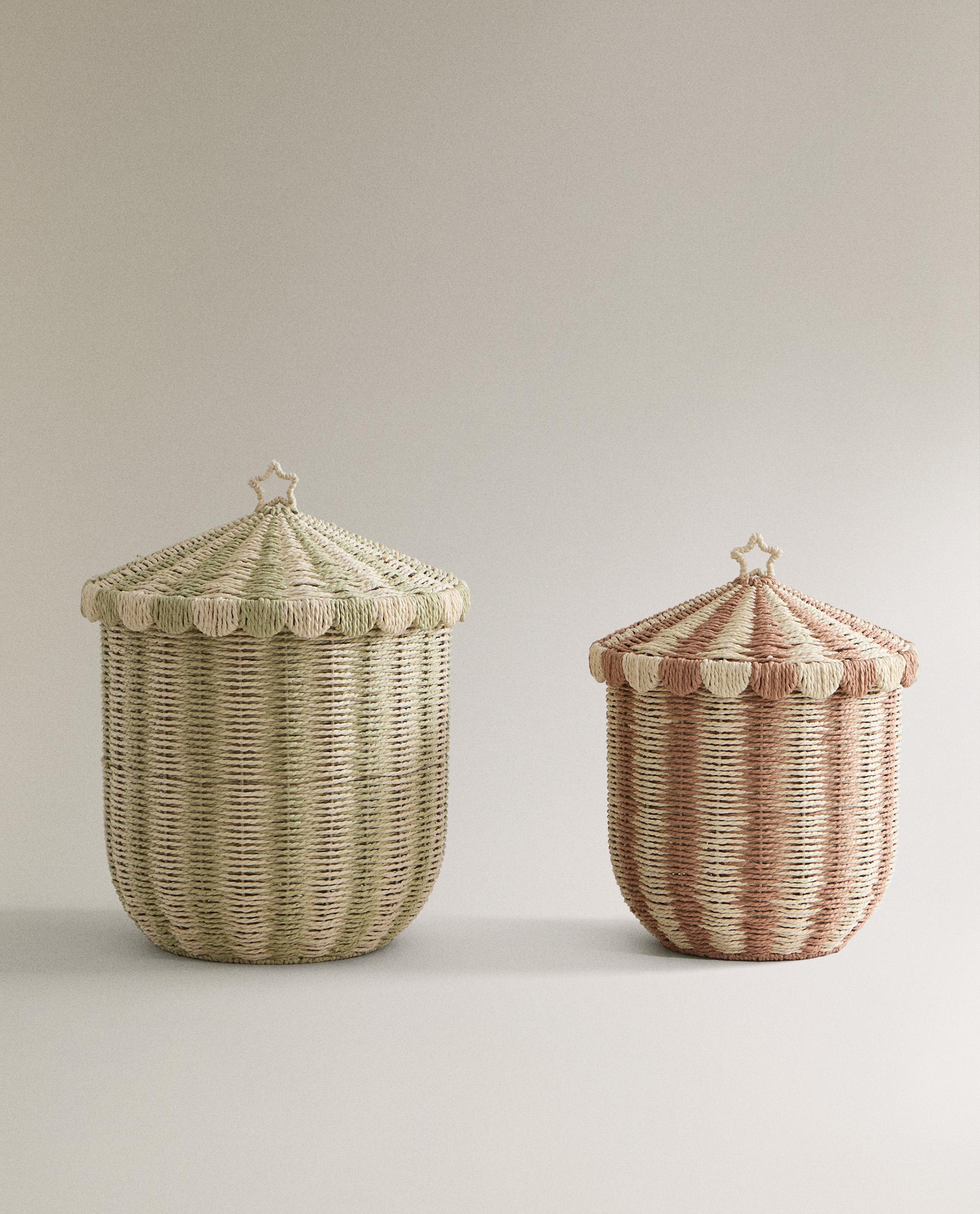 キッズ サーカス ペーパー バスケット | Zara Home 日本/Japan