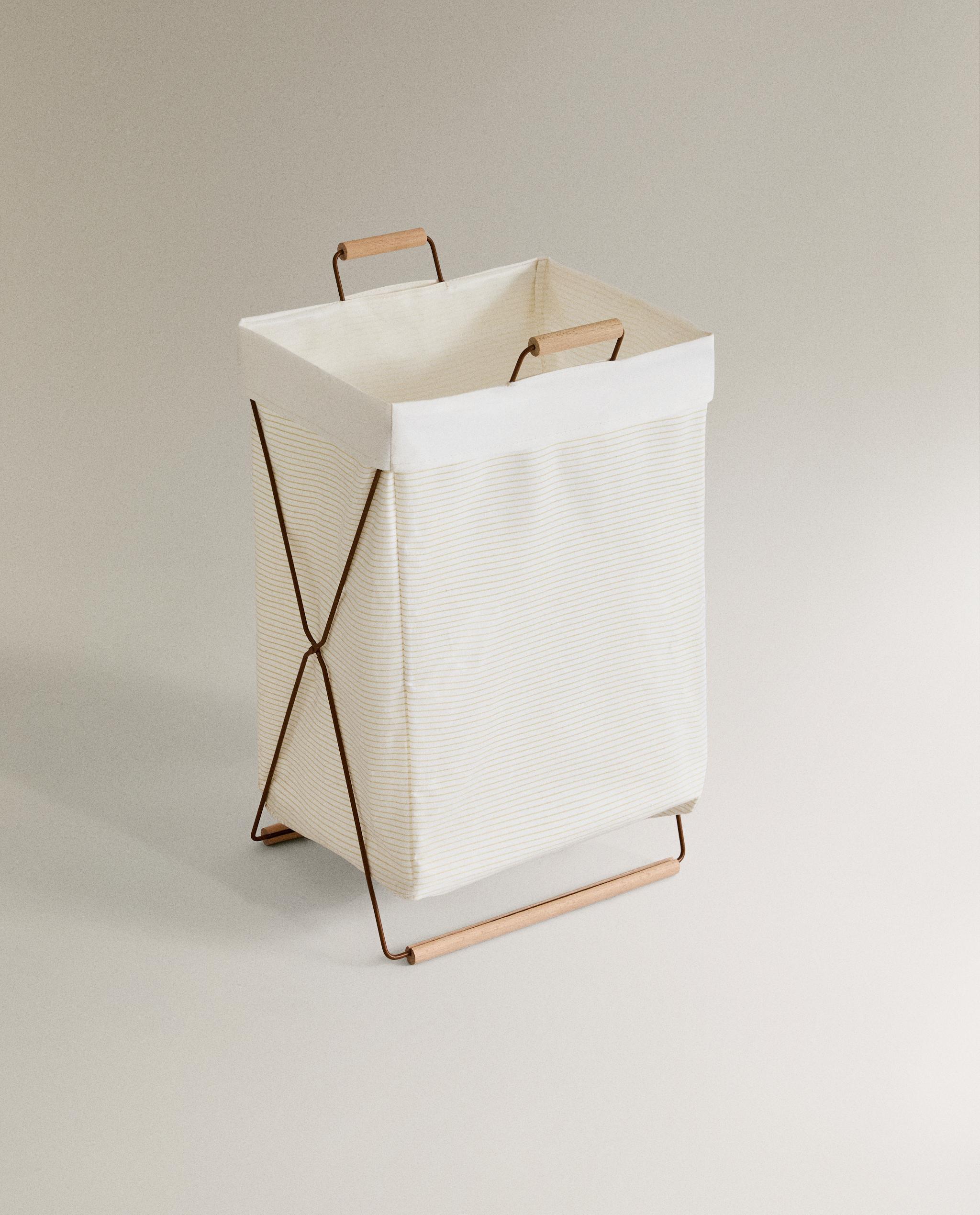 フォールダブル ランドリーバスケット | Zara Home 日本/Japan