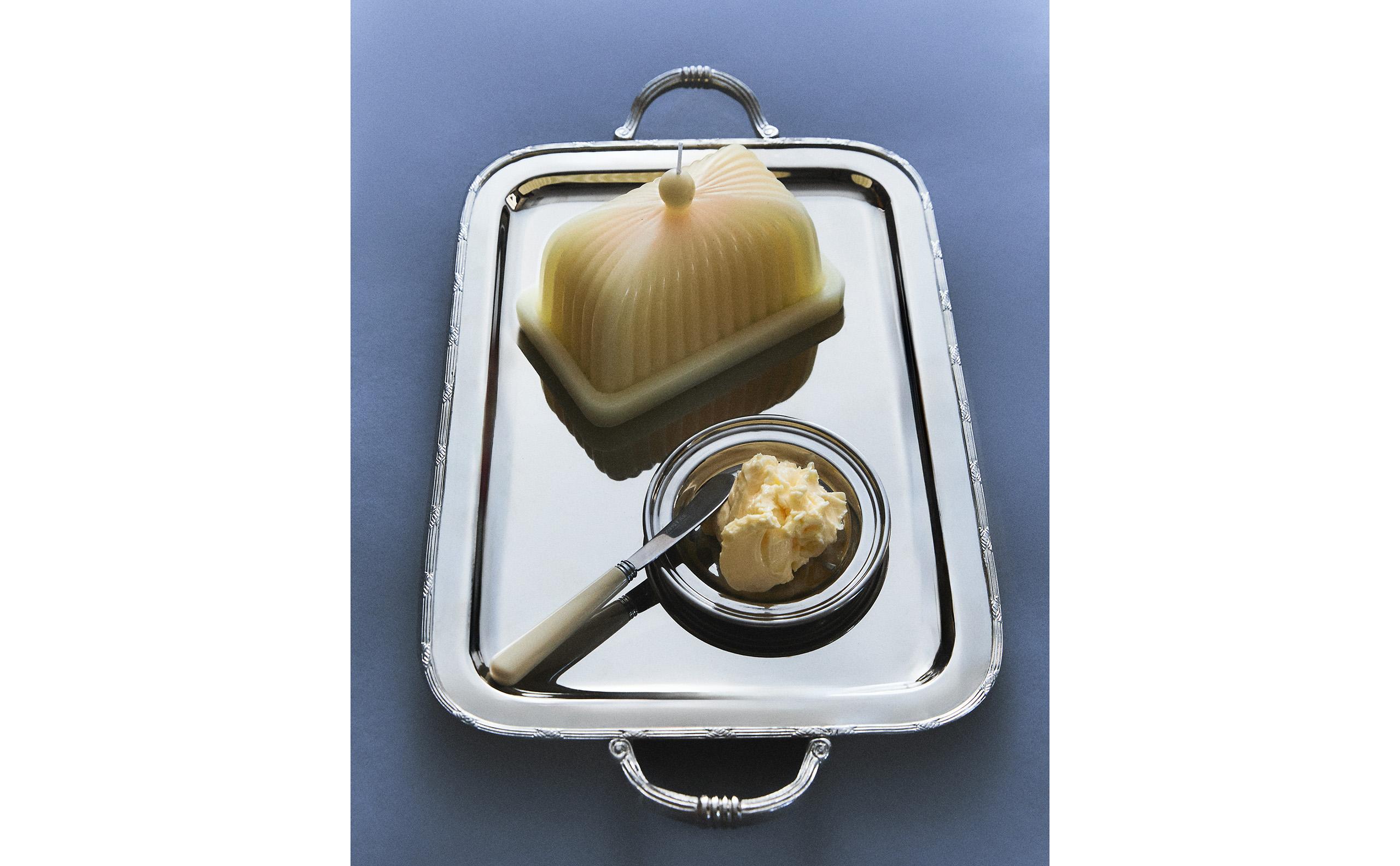 ザラホーム　大理石　キャンドルトレイ ディスプレイトレイ　大、小　2個 SILVER TRAY AND DECORATIVE CANDLE | Zara Home United States of America