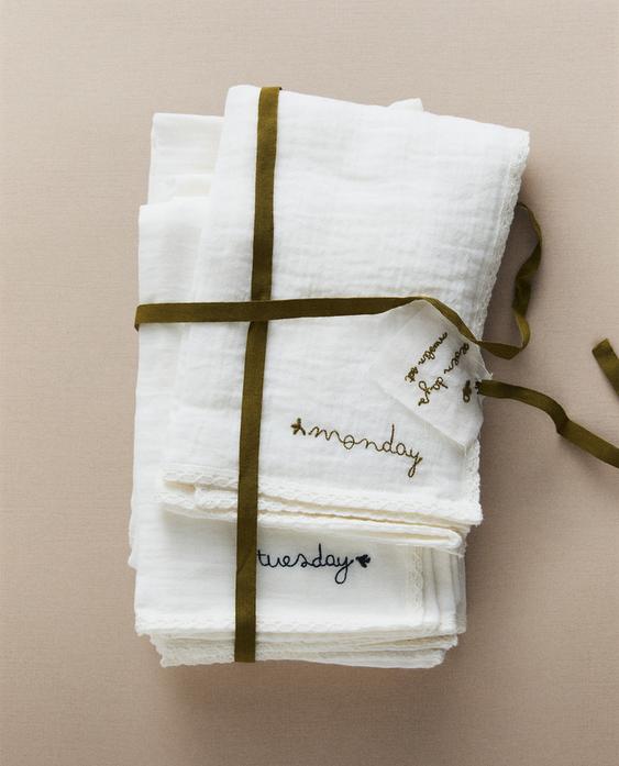 아기용 모슬린 세트(7개입)