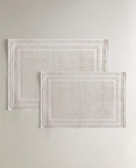 NON-SLIP COTTON BATH MAT NON-SLIP COTTON BATH MAT