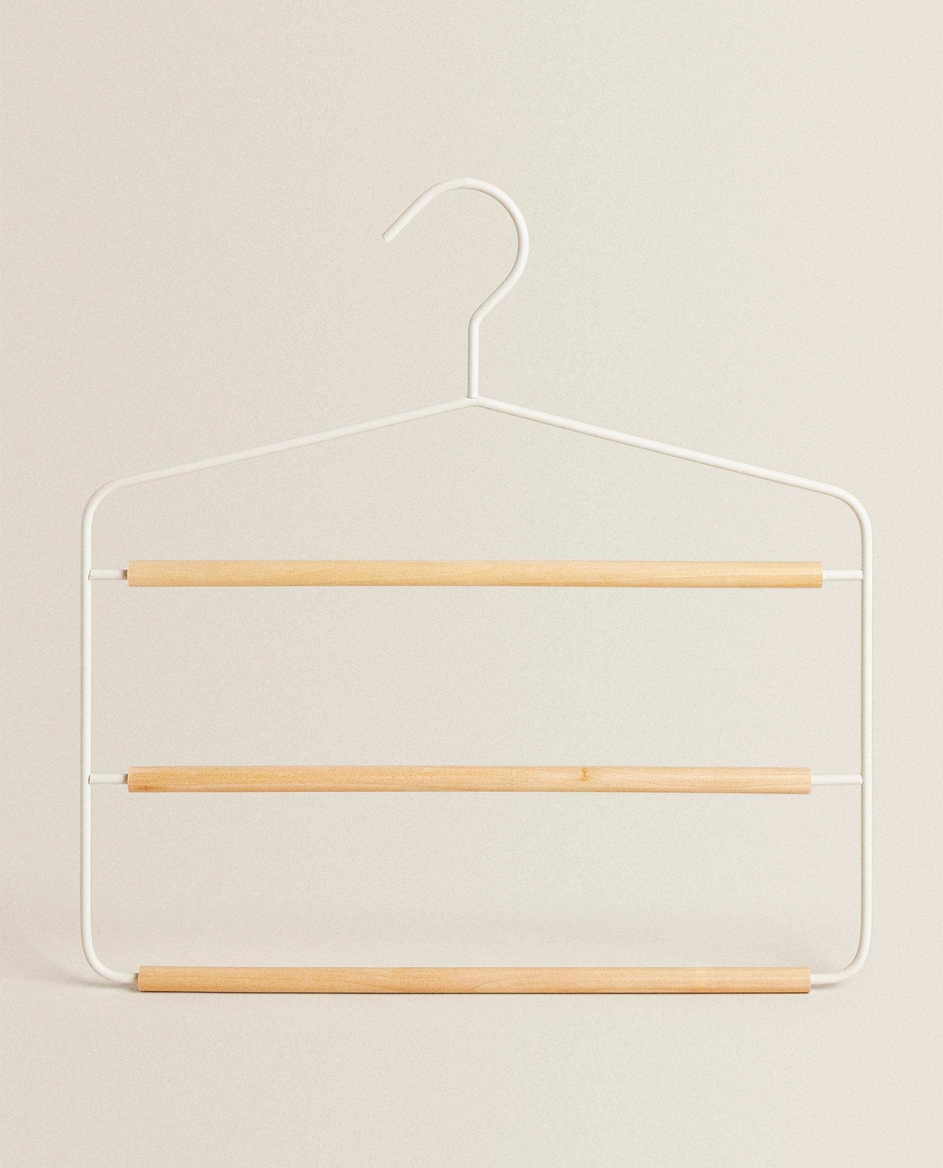 METAL AND WOOD TROUSER HANGER product thumbnail 14