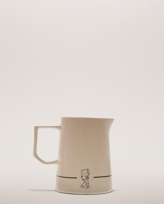 STONEWARE CAFÉ MILK JUG STONEWARE CAFÉ MILK JUG