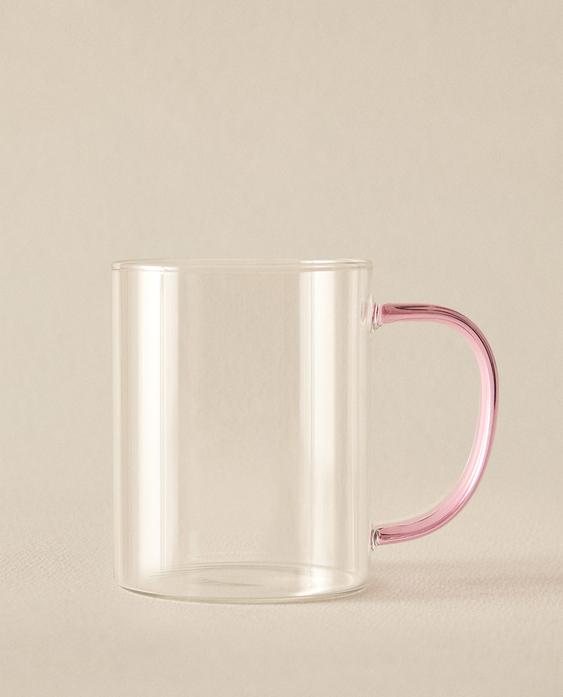 RENKLİ SAPLI BOROSİLİKAT KUPA