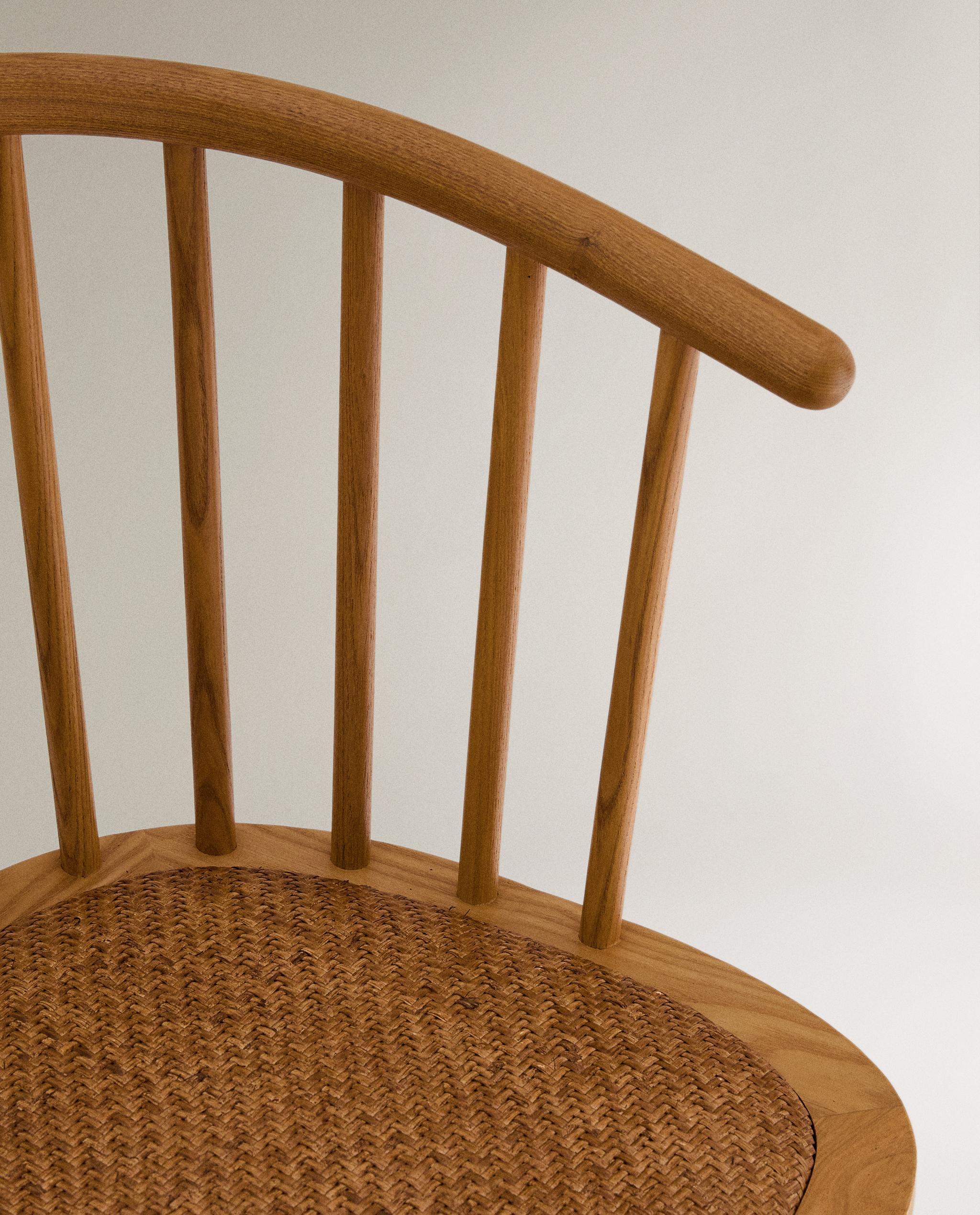 ZARA  ラタン調チェア ASH WOOD AND RATTAN CHAIR | Zara Home United States of America