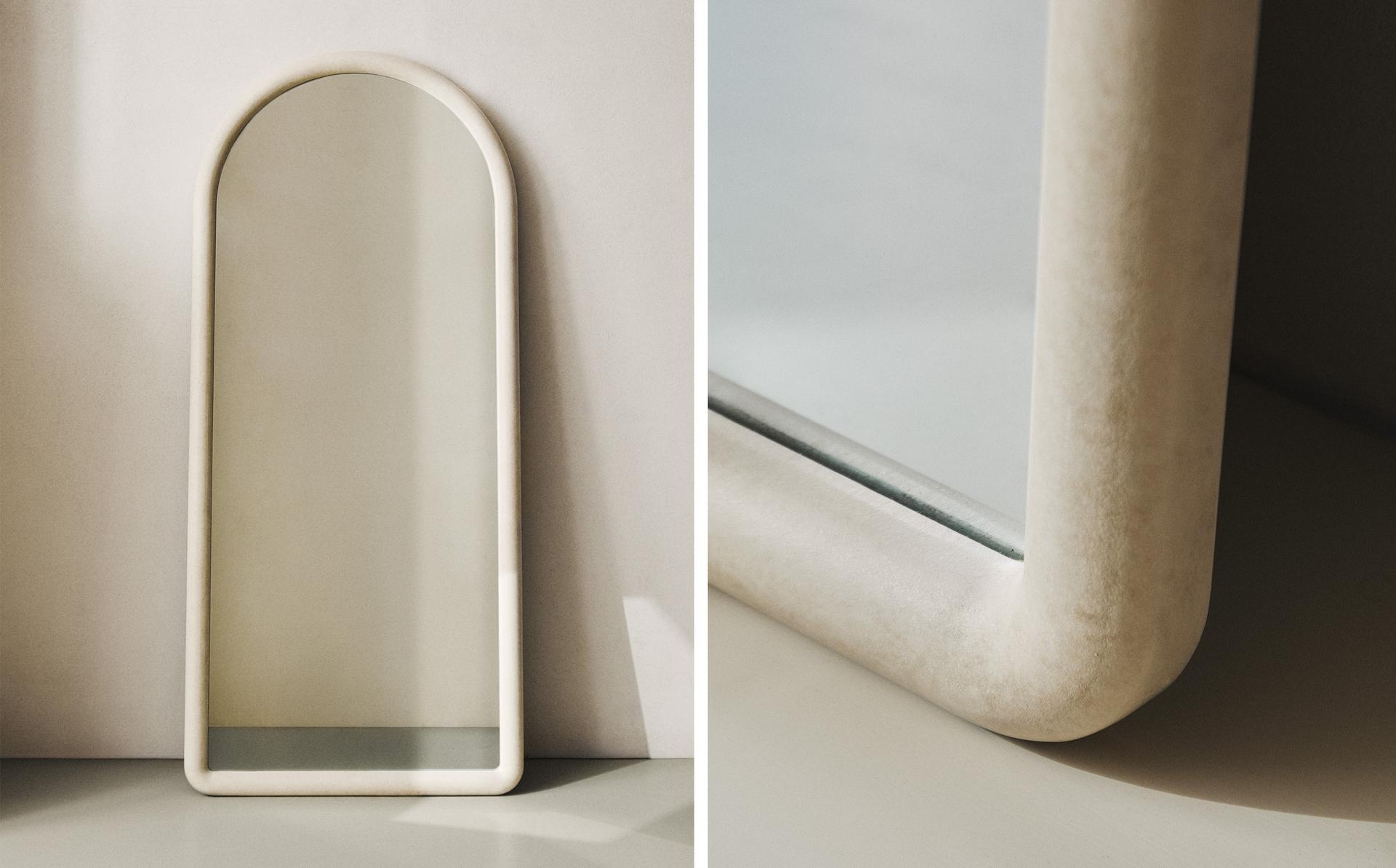 AHŞAP KEMERLİ DİKEY BOY AYNASI AHŞAP KEMERLİ DİKEY BOY AYNASI