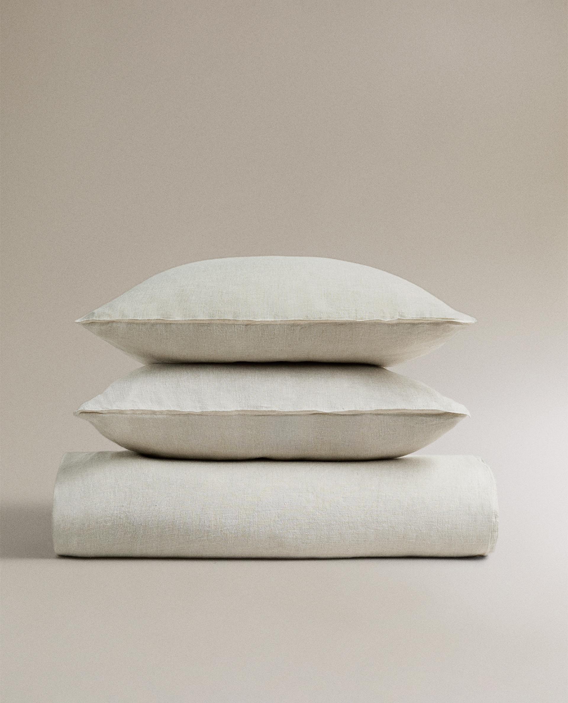 WASHED LINEN DUVET COVER (160 GxM²) | Zara Home United