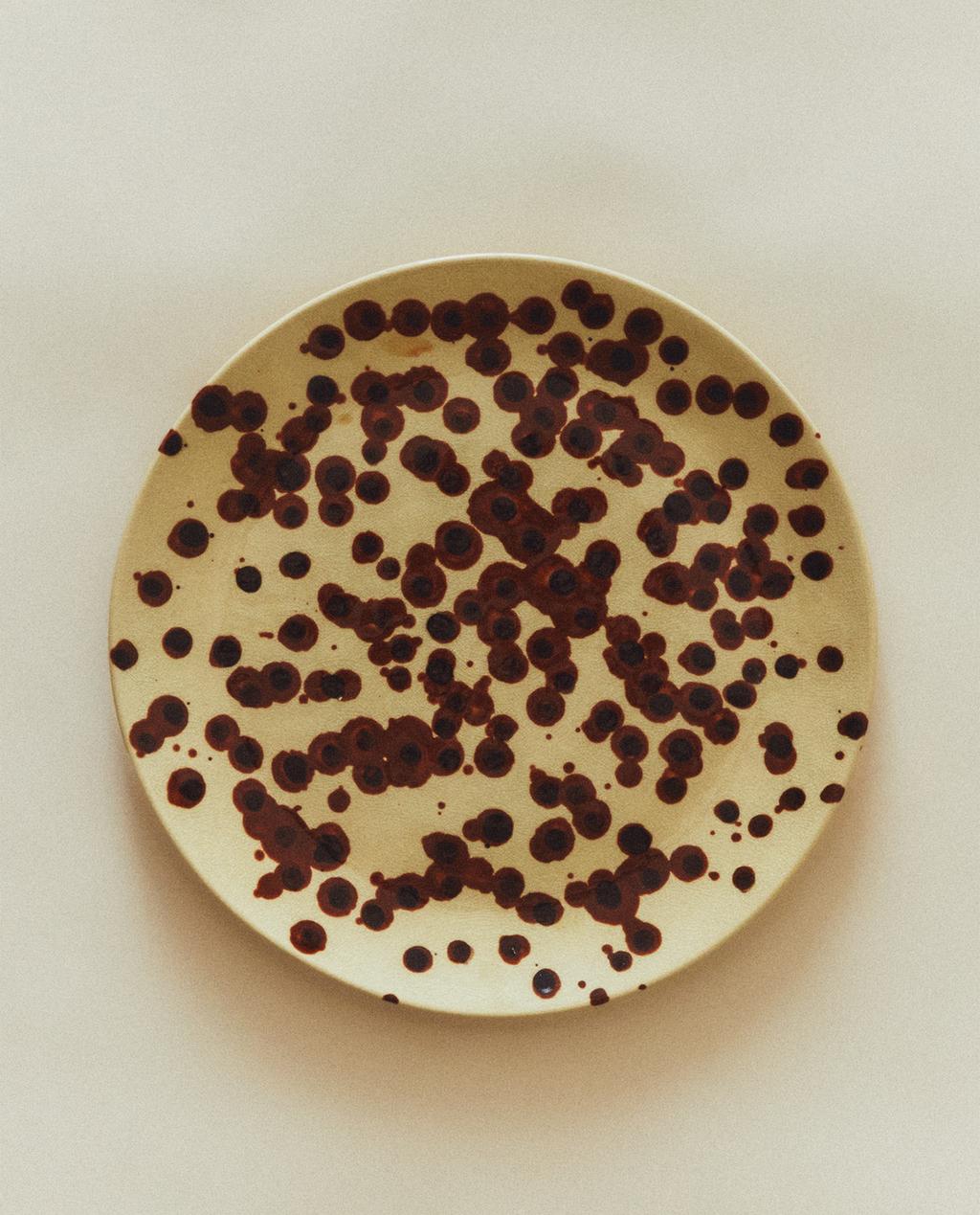 POLKA DOT CERAMIC SERVING DISH X COLLAGERIE