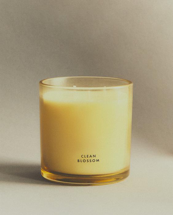 (400 G) CLEAN BLOSSOM SCENTED CANDLE