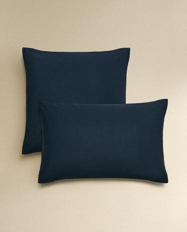 WASHED COTTON PERCALE PILLOWCASE X SOCIETY LIMONTA