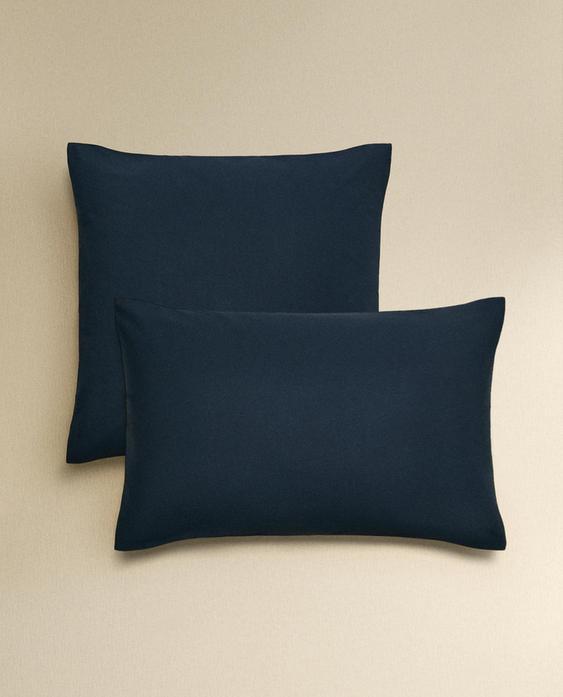 WASHED COTTON PERCALE PILLOWCASE X SOCIETY LIMONTA WASHED COTTON PERCALE PILLOWCASE X SOCIETY LIMONTA