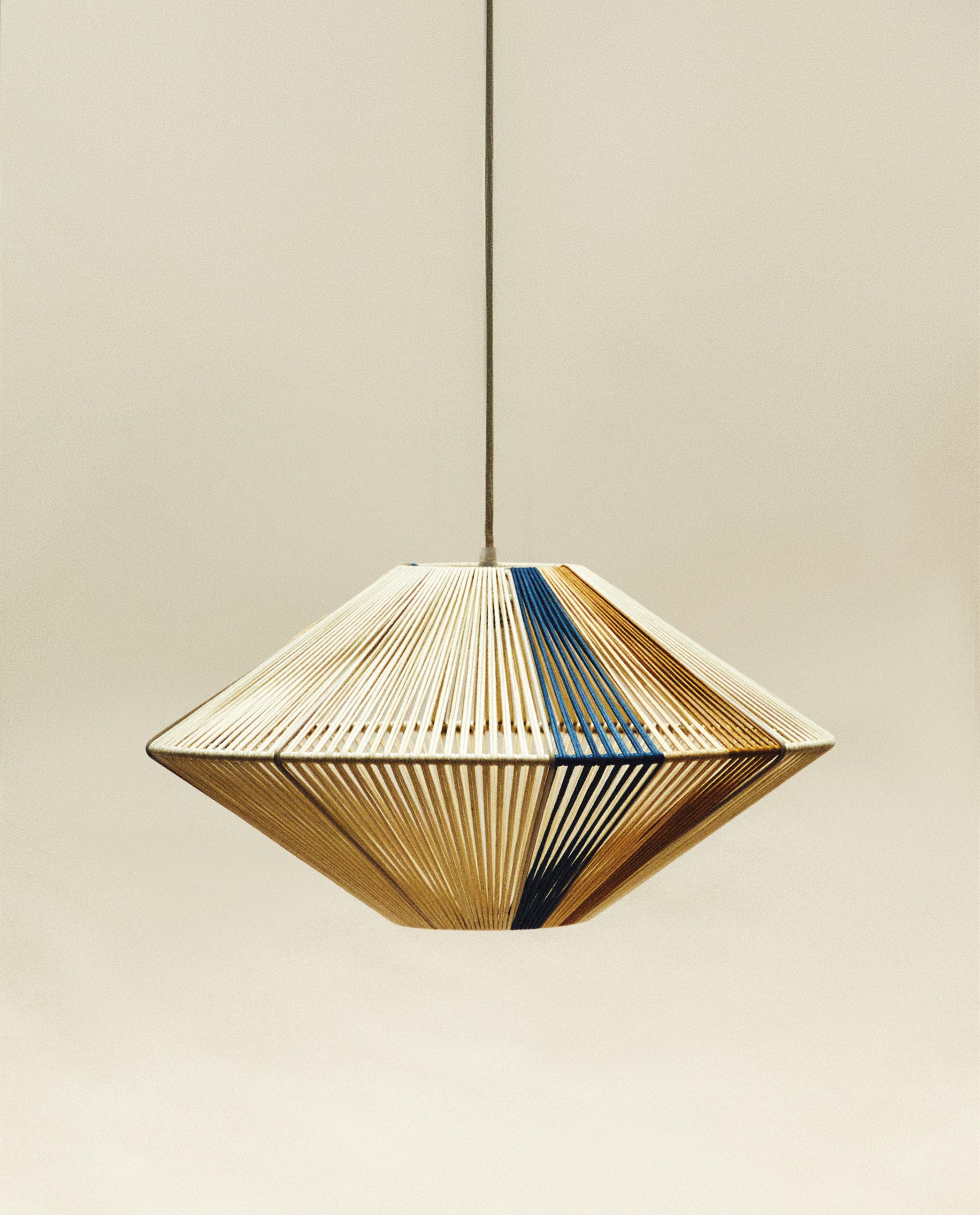 SMALL MULTICOLORED CORDS PENDANT LAMP x COLLAGERIE