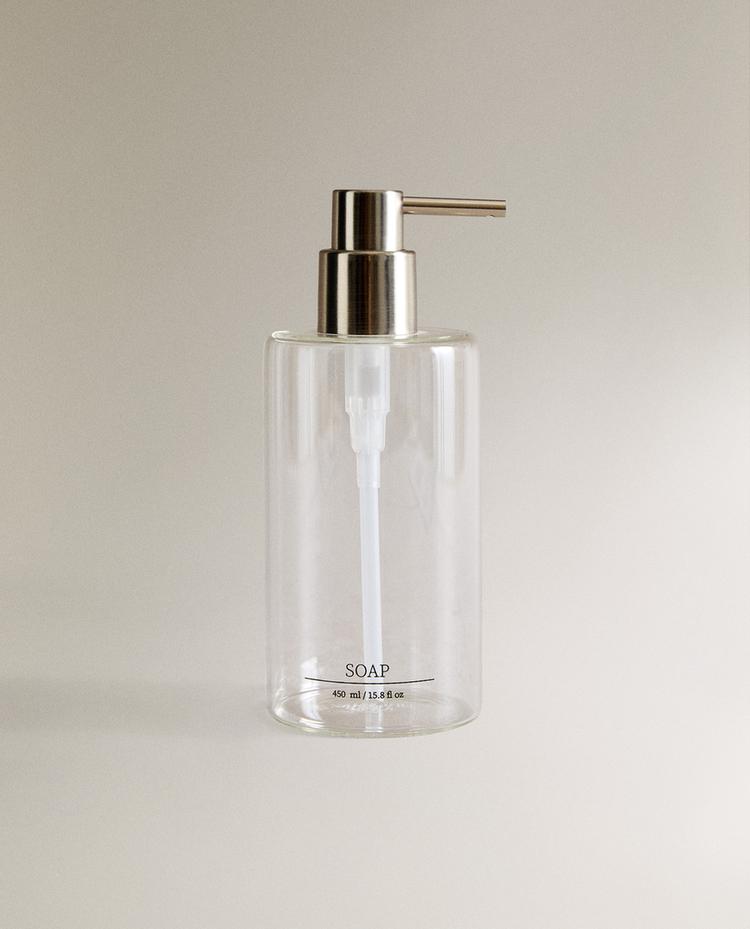 DOSIFICADOR BAÑO BOROSILICATO TEXTO