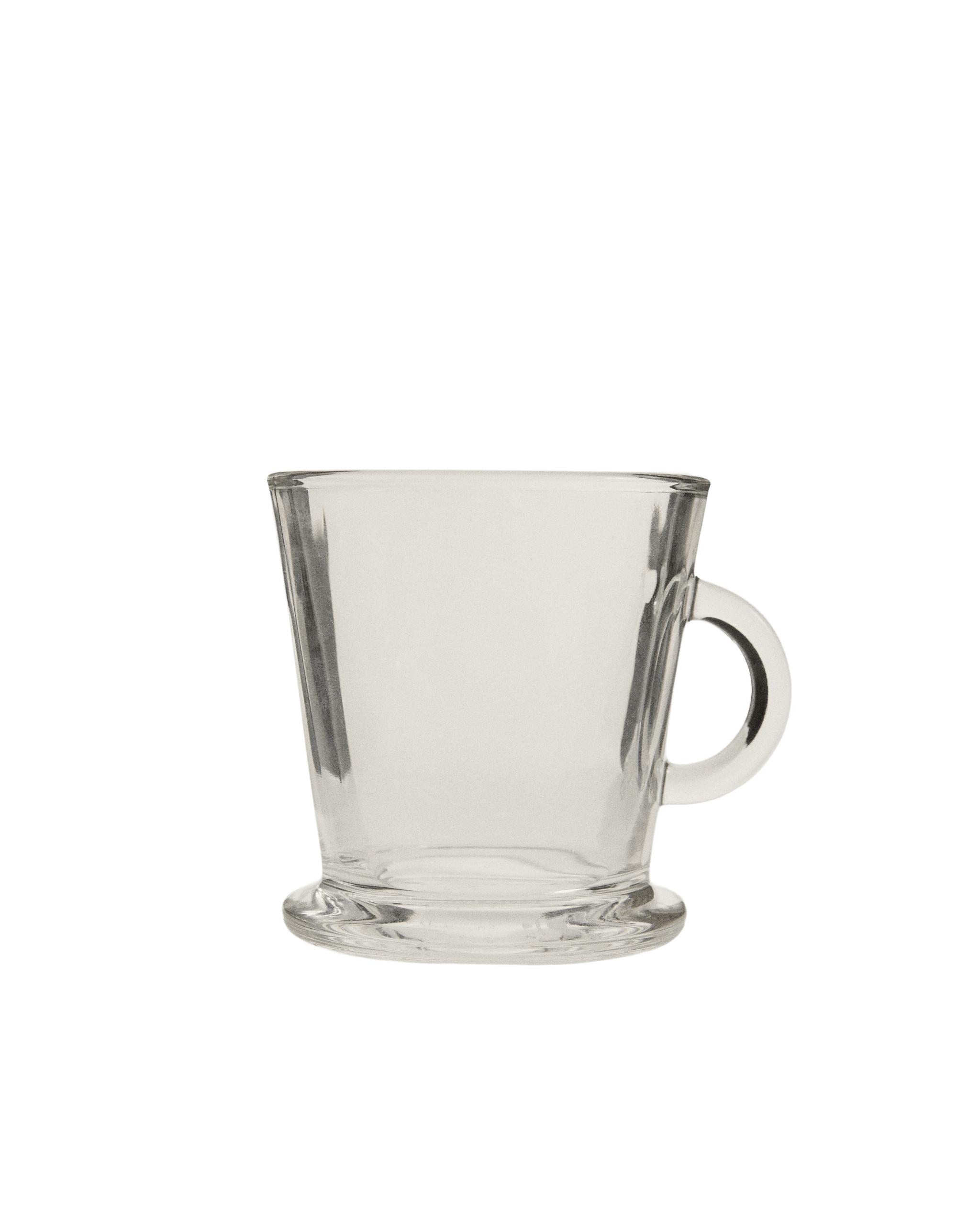 TRANSPARENT GLASS CAPPUCCINO CUP product thumbnail 7