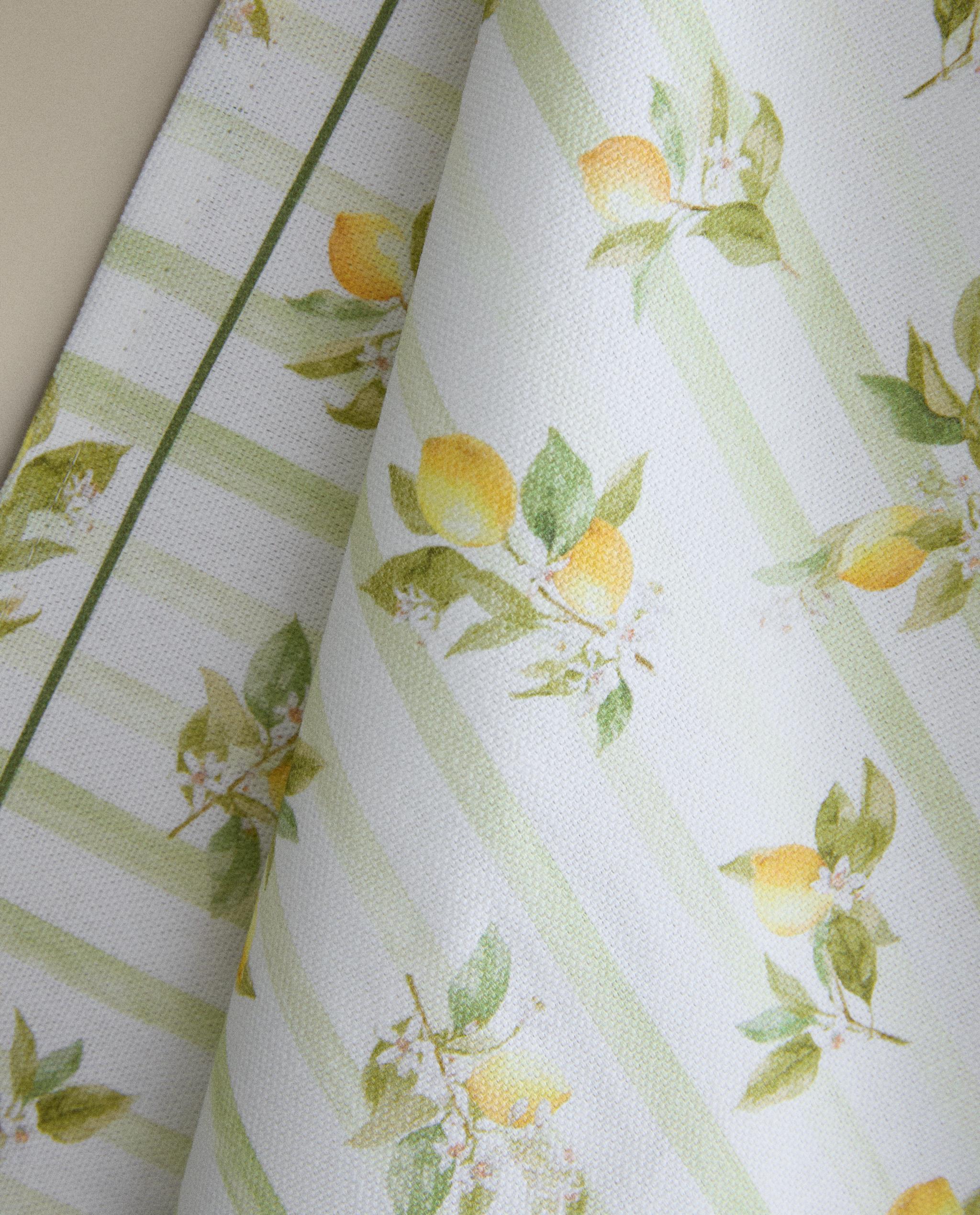 PACK OF COTTON LEMON TEA TOWELS (PACK OF 2) product thumbnail 4
