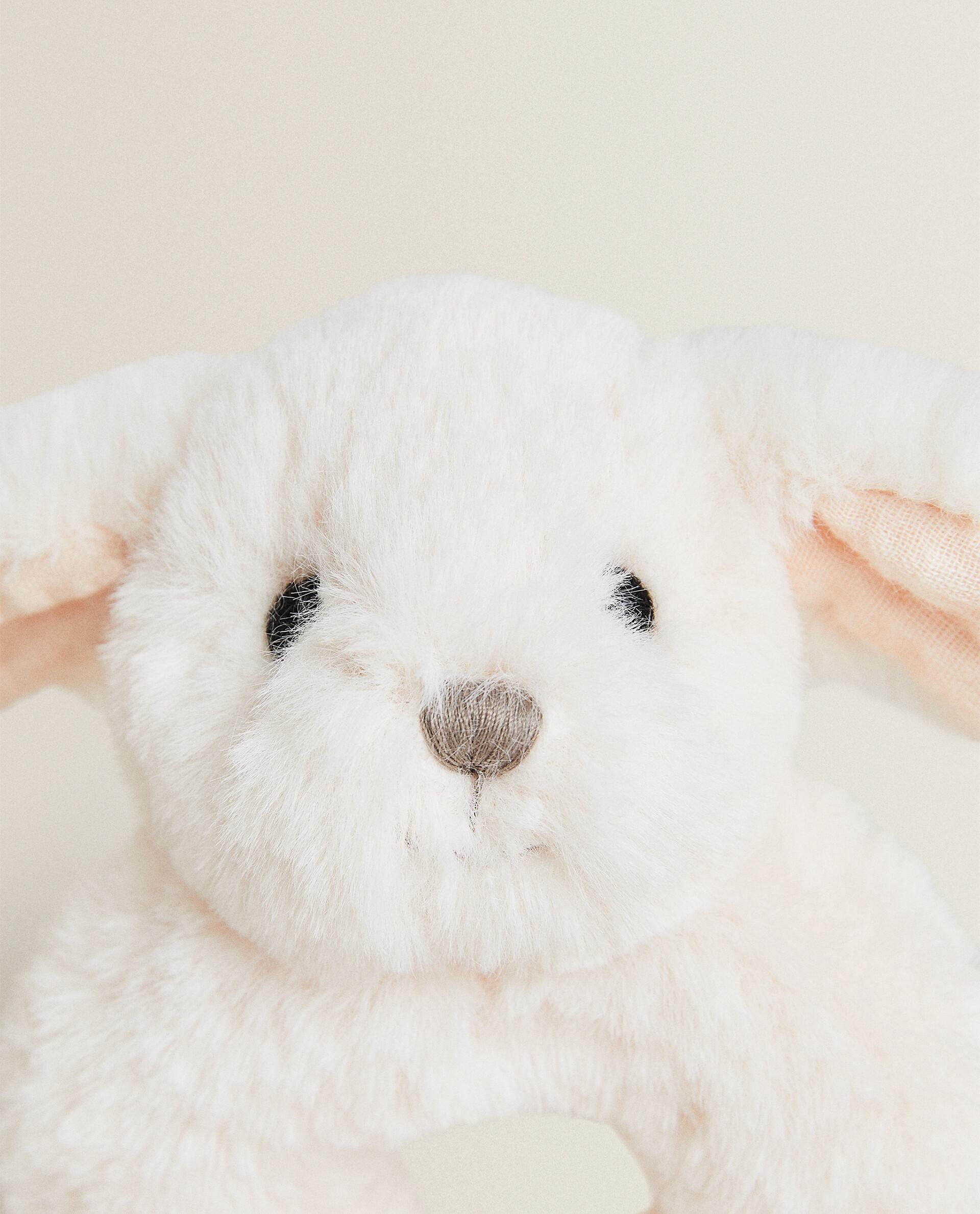 CHILDREN’S BUNNY PLUSH TOY RATTLE